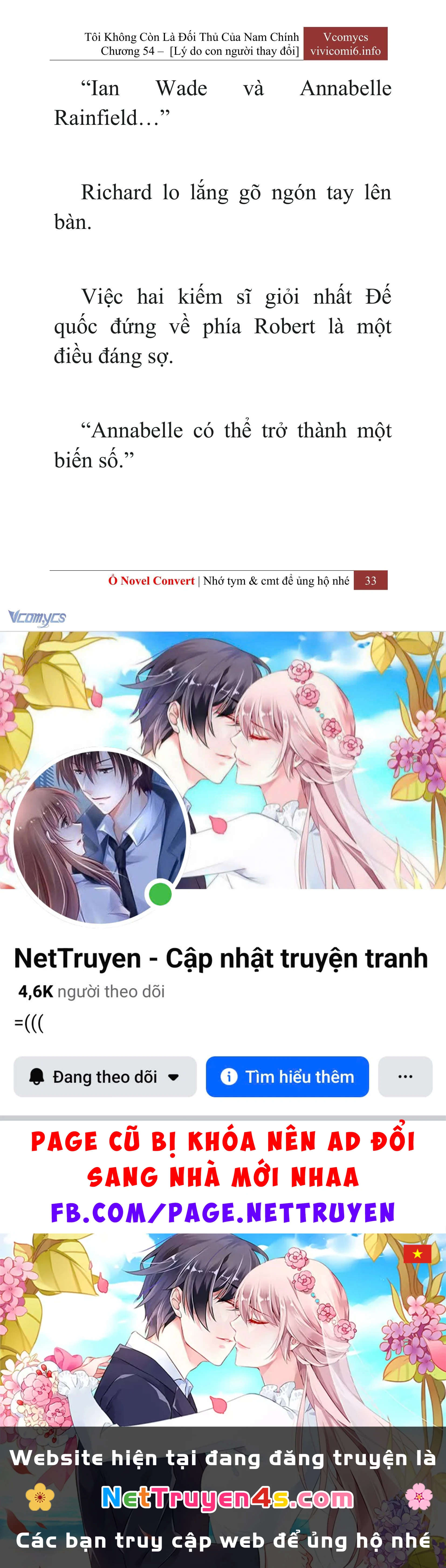 [Novel] Tôi Không Còn Là Đối Thủ Của Nam Chính Chapter  54 - 35