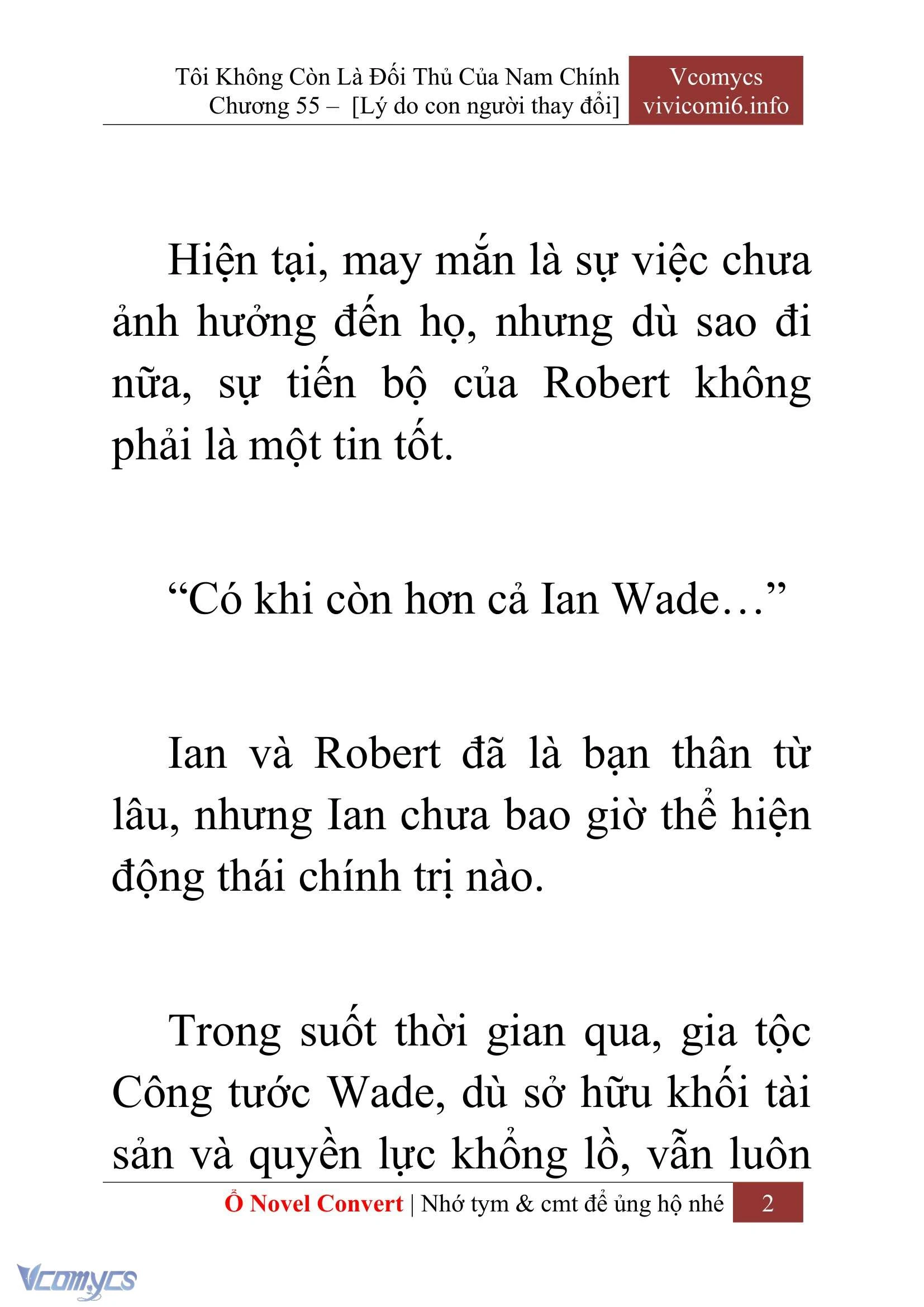 [Novel] Tôi Không Còn Là Đối Thủ Của Nam Chính Chapter  55 - 4