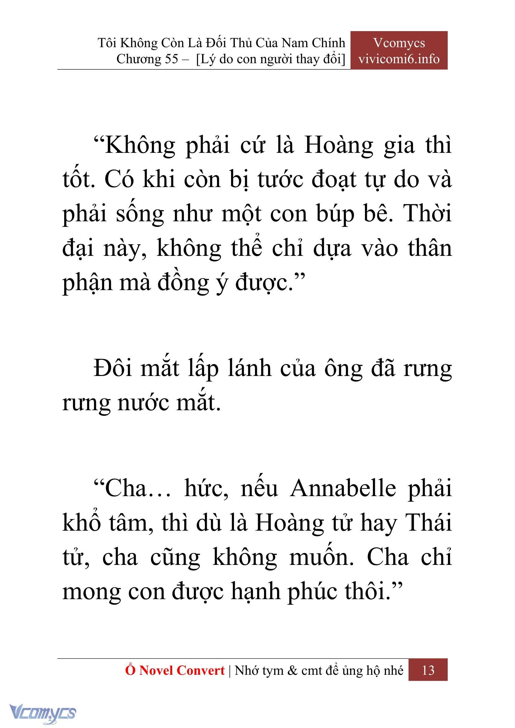 [Novel] Tôi Không Còn Là Đối Thủ Của Nam Chính Chapter  55 - 15