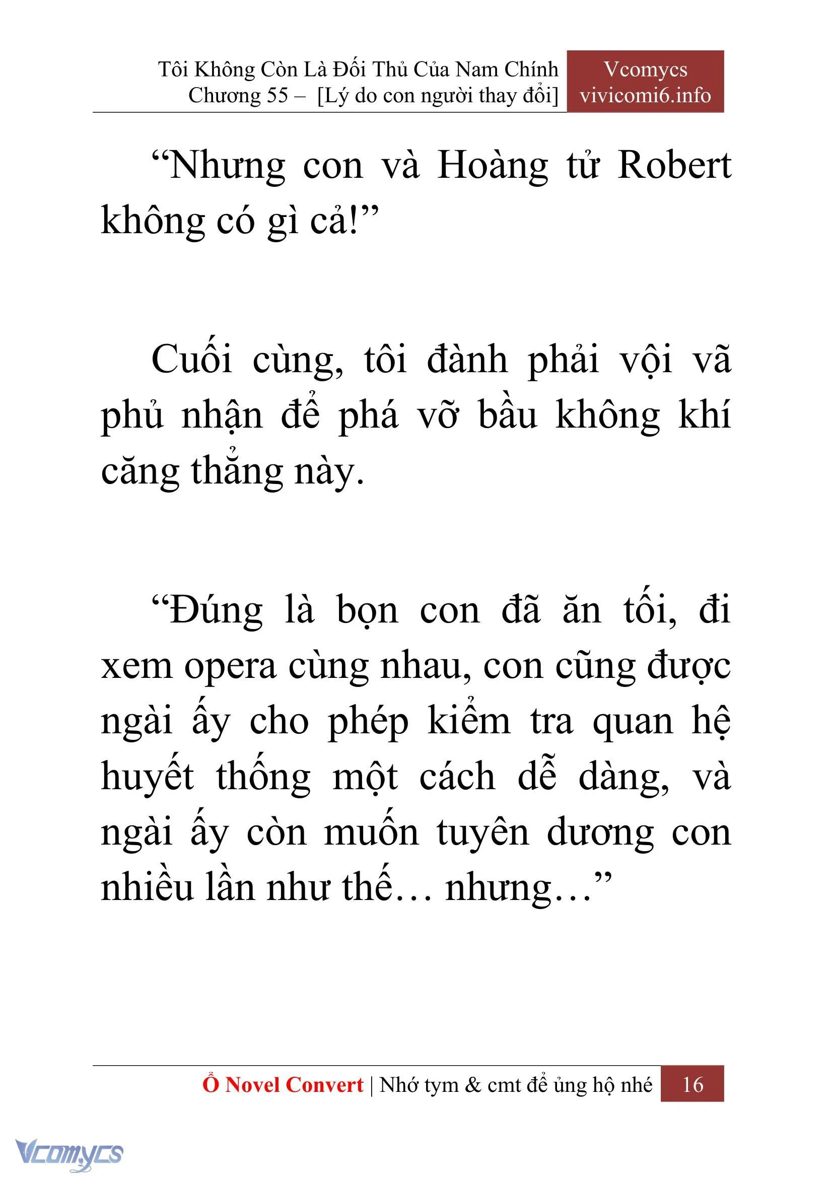 [Novel] Tôi Không Còn Là Đối Thủ Của Nam Chính Chapter  55 - 18