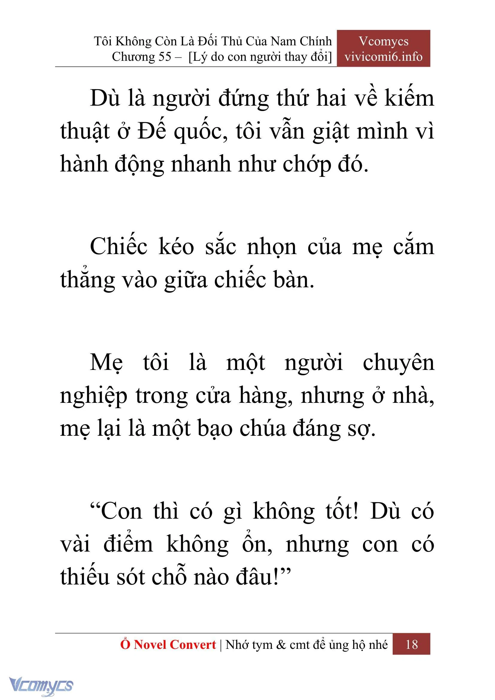 [Novel] Tôi Không Còn Là Đối Thủ Của Nam Chính Chapter  55 - 20