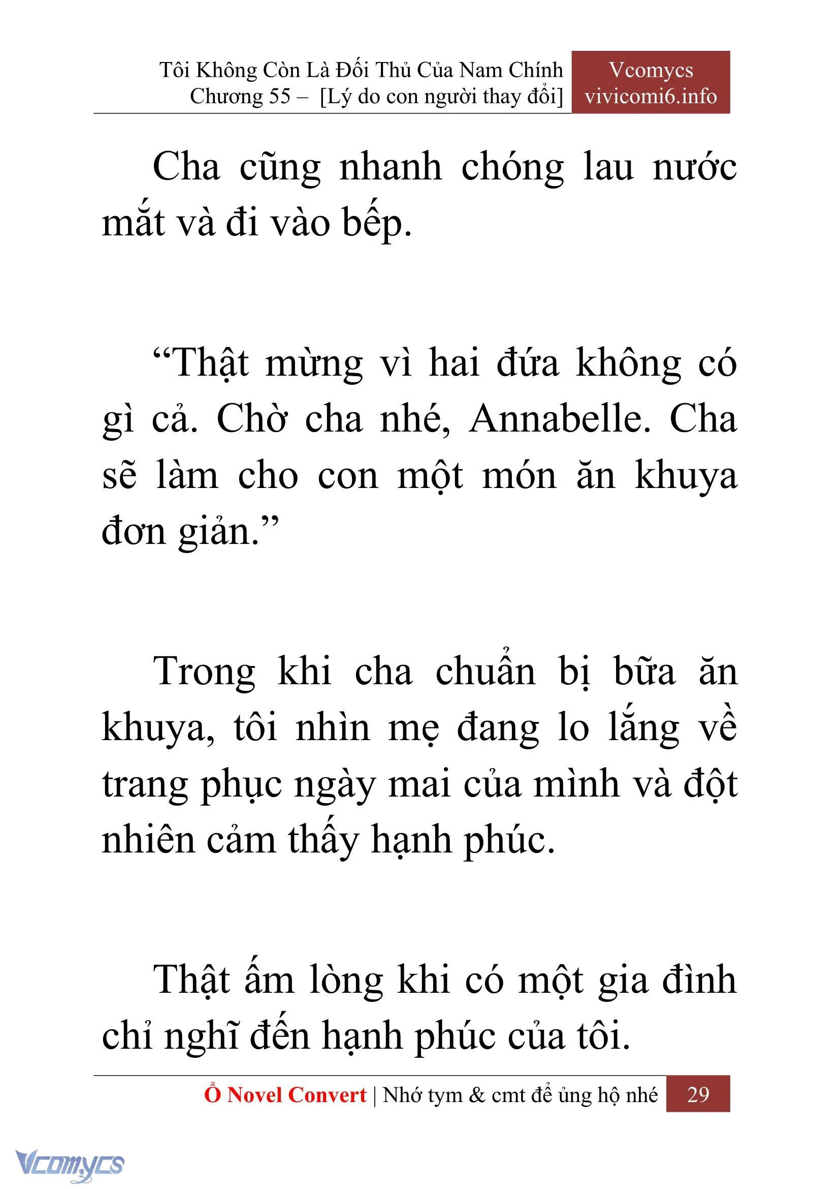 [Novel] Tôi Không Còn Là Đối Thủ Của Nam Chính Chapter  55 - 31