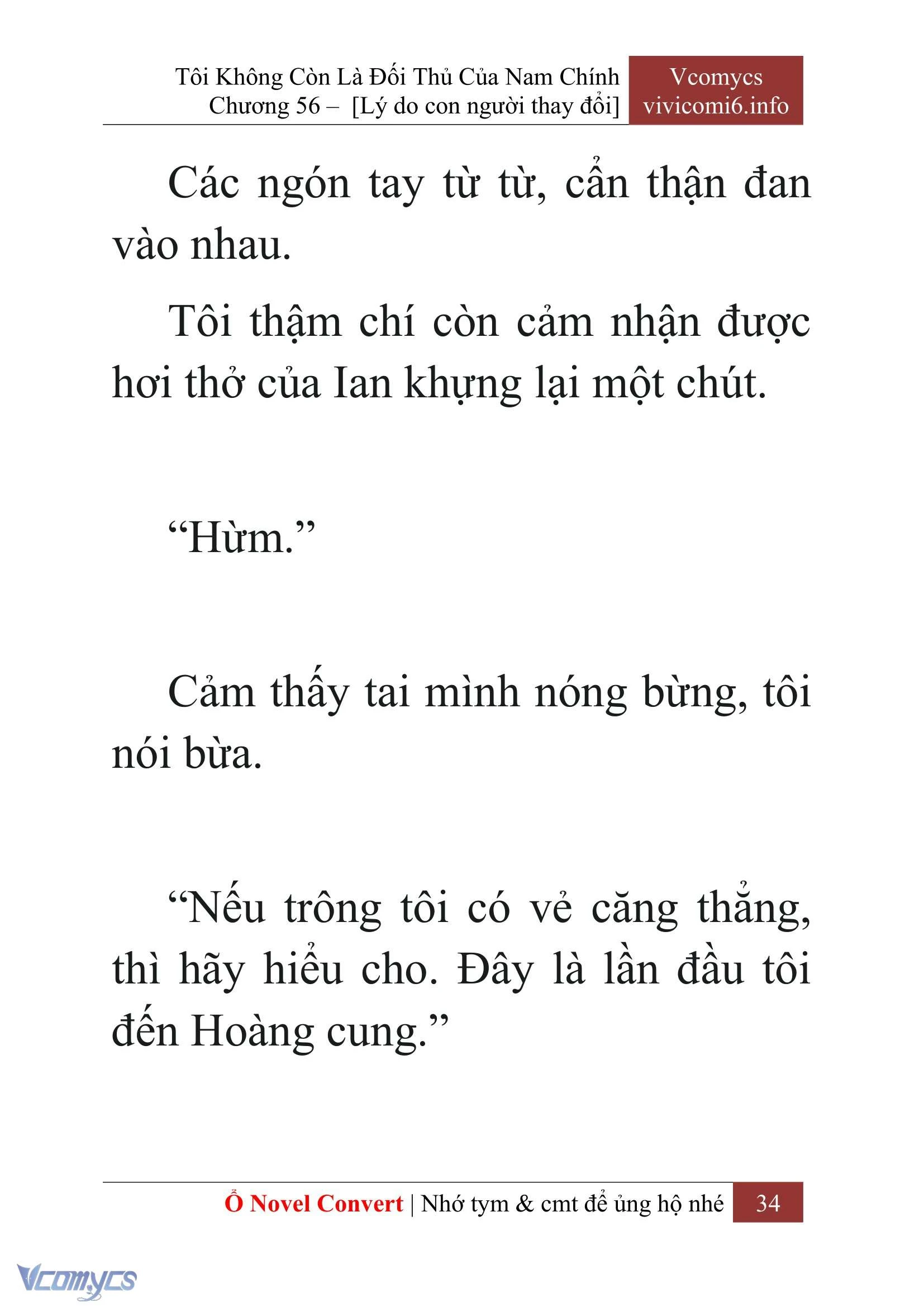 [Novel] Tôi Không Còn Là Đối Thủ Của Nam Chính Chapter  56 - 36