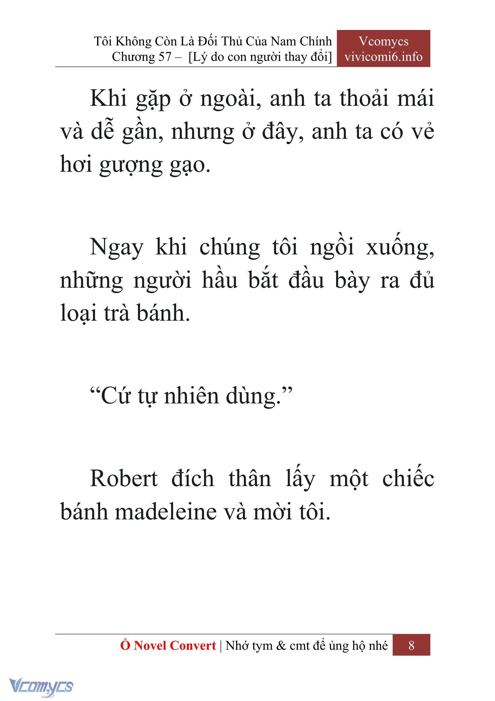 [Novel] Tôi Không Còn Là Đối Thủ Của Nam Chính Chapter  57 - 10