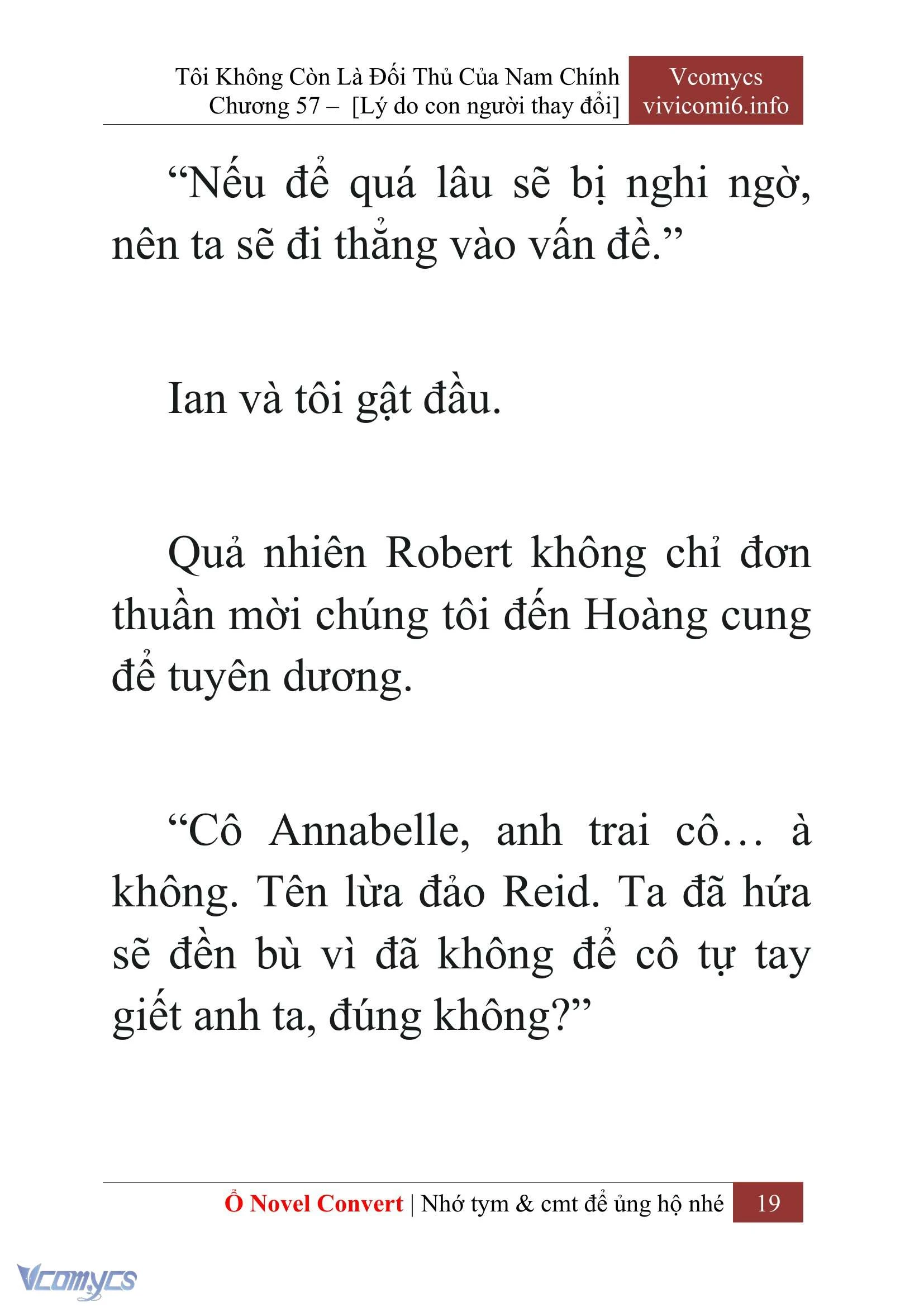 [Novel] Tôi Không Còn Là Đối Thủ Của Nam Chính Chapter  57 - 21