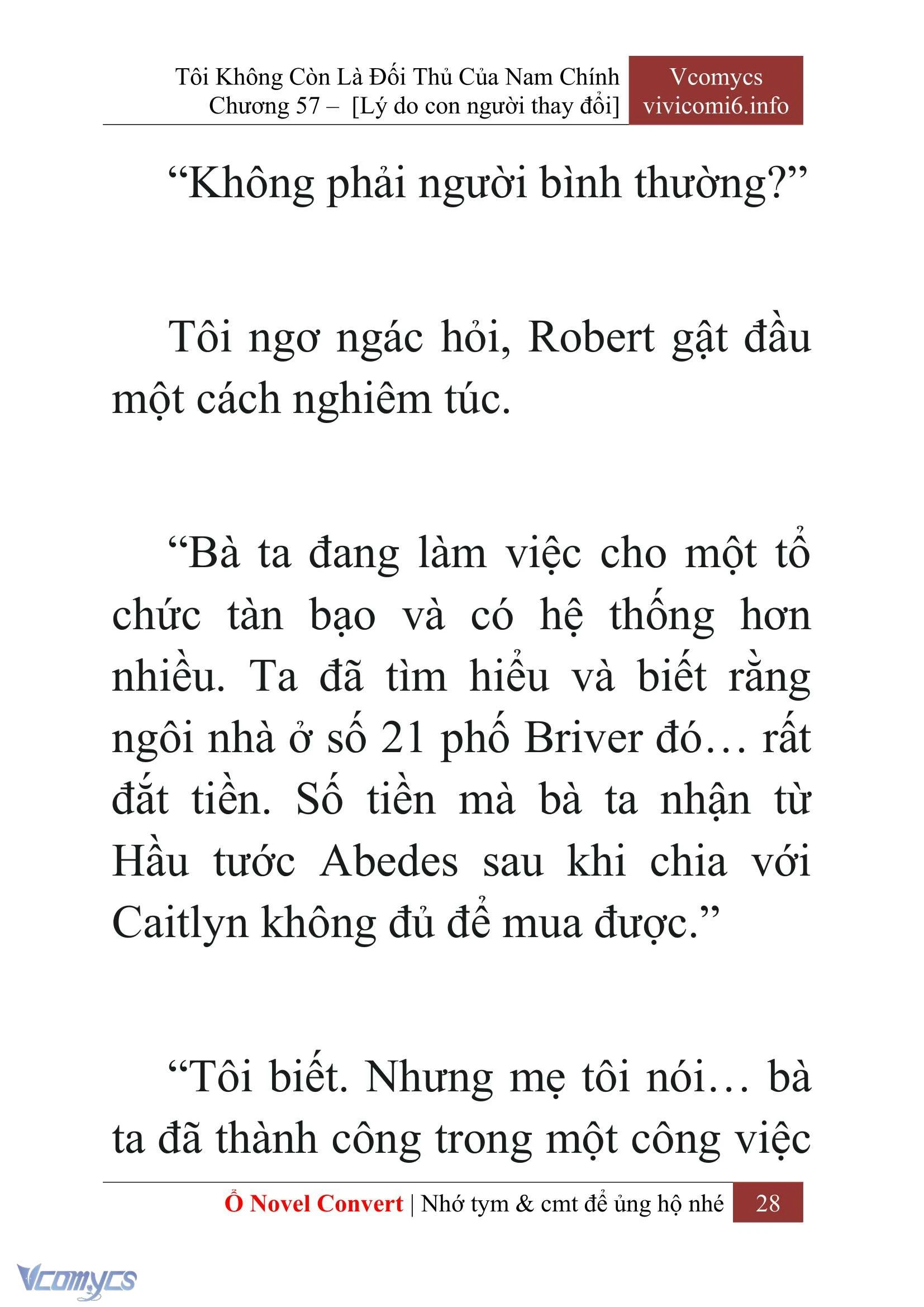 [Novel] Tôi Không Còn Là Đối Thủ Của Nam Chính Chapter  57 - 30
