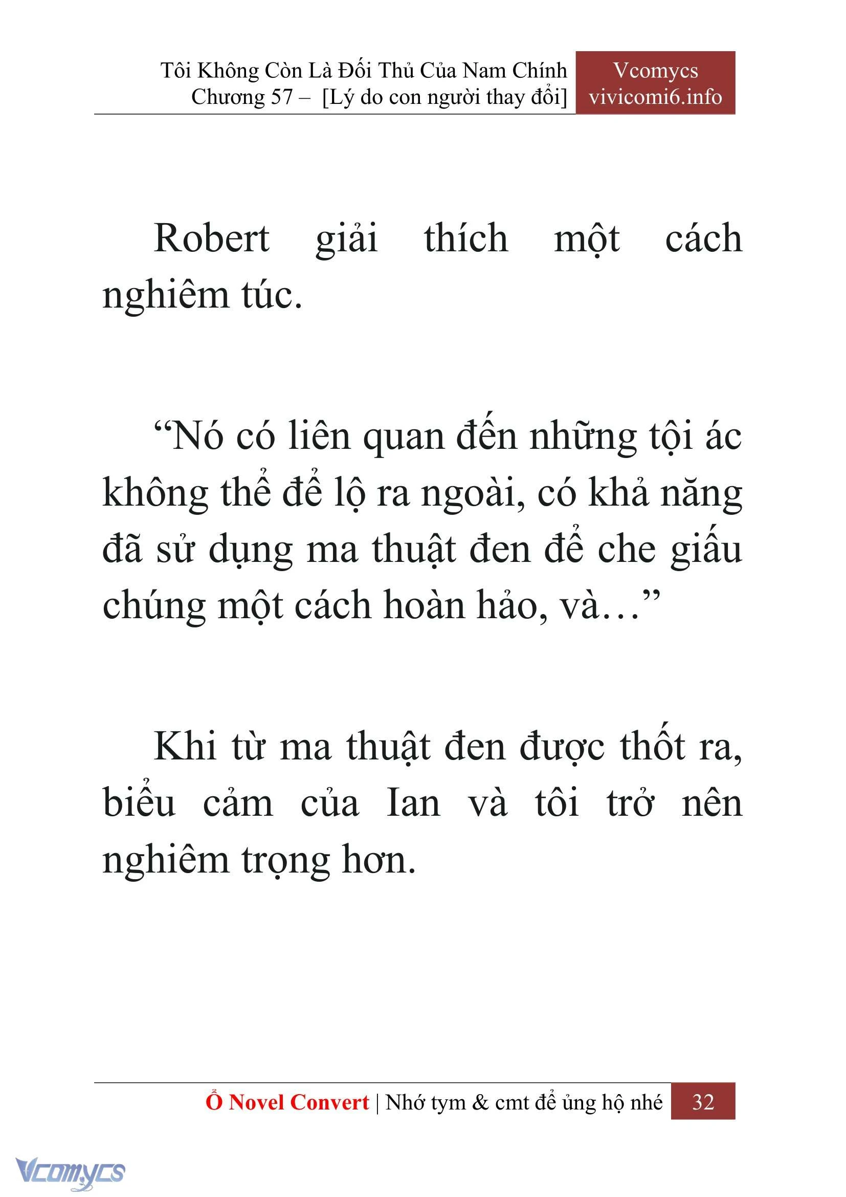 [Novel] Tôi Không Còn Là Đối Thủ Của Nam Chính Chapter  57 - 34