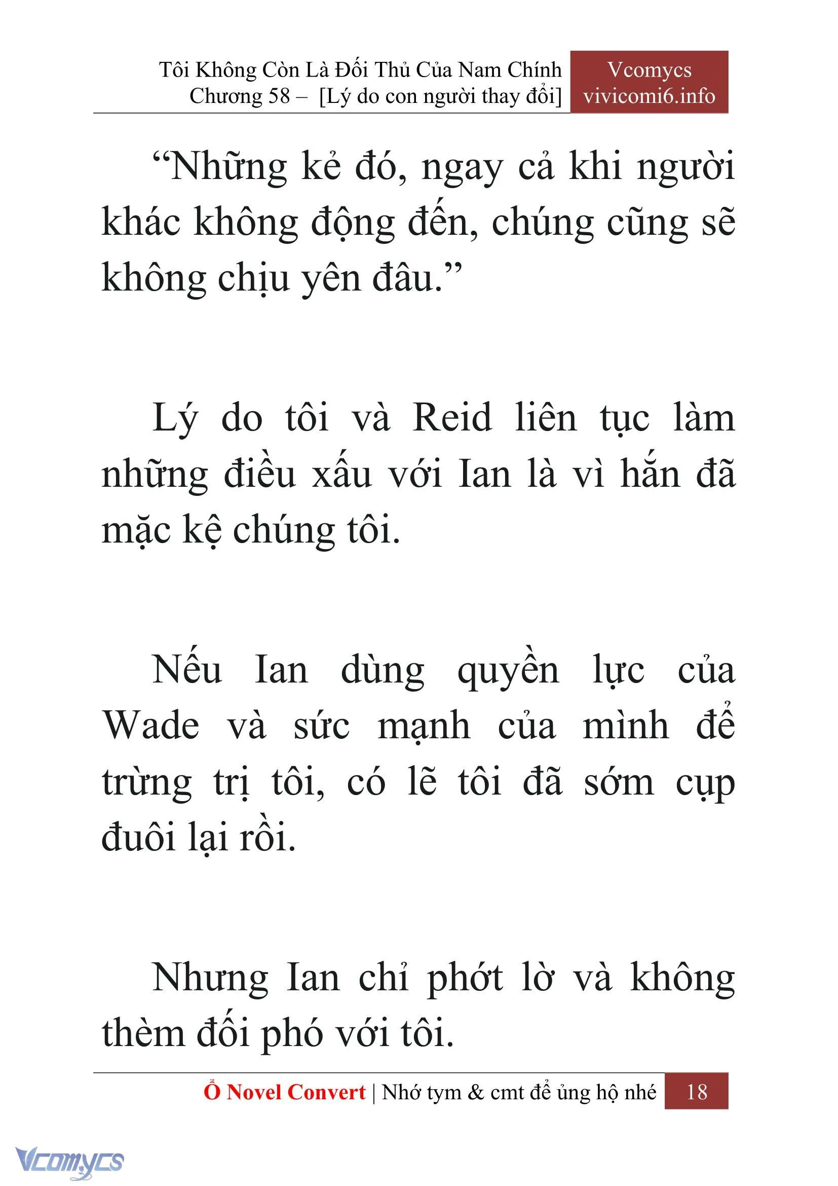 [Novel] Tôi Không Còn Là Đối Thủ Của Nam Chính Chapter  58 - 20