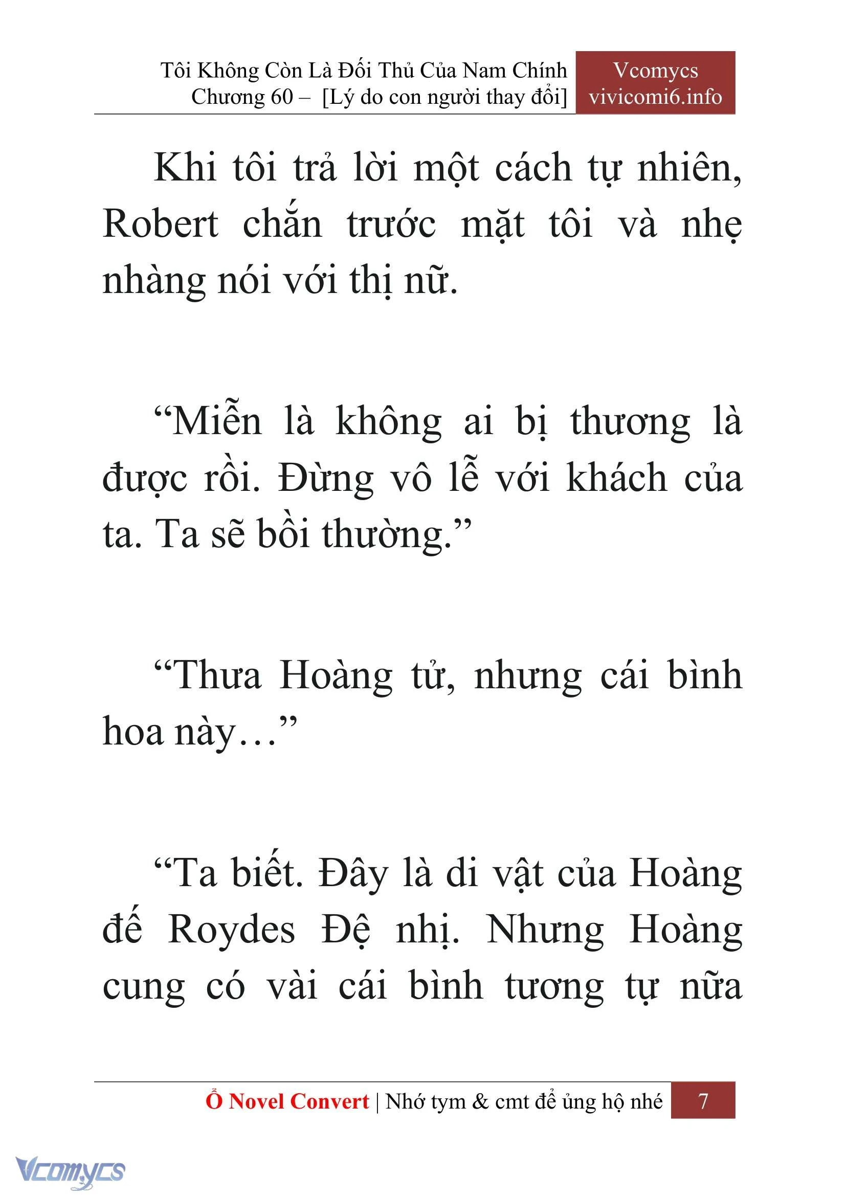 [Novel] Tôi Không Còn Là Đối Thủ Của Nam Chính Chapter  60 - 9