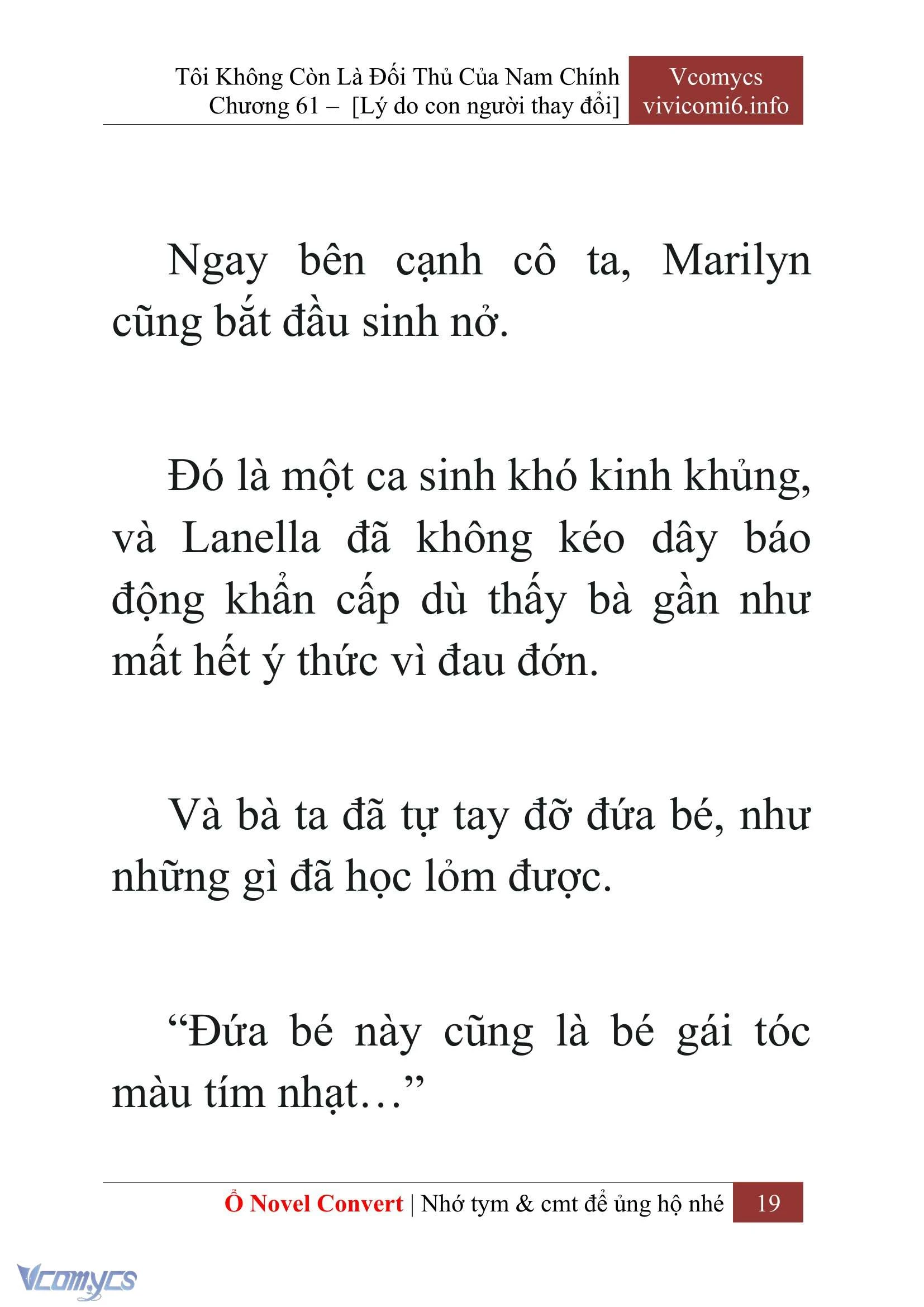 [Novel] Tôi Không Còn Là Đối Thủ Của Nam Chính Chapter  61 - 21