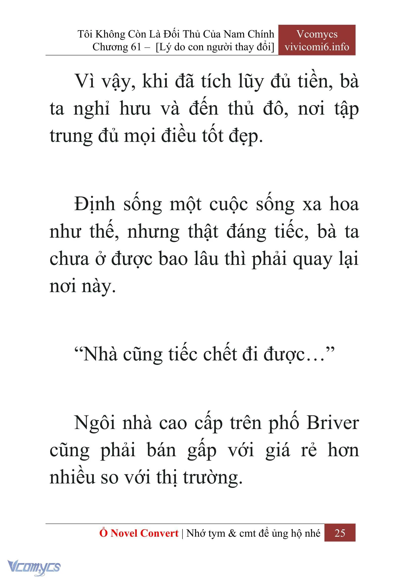 [Novel] Tôi Không Còn Là Đối Thủ Của Nam Chính Chapter  61 - 27
