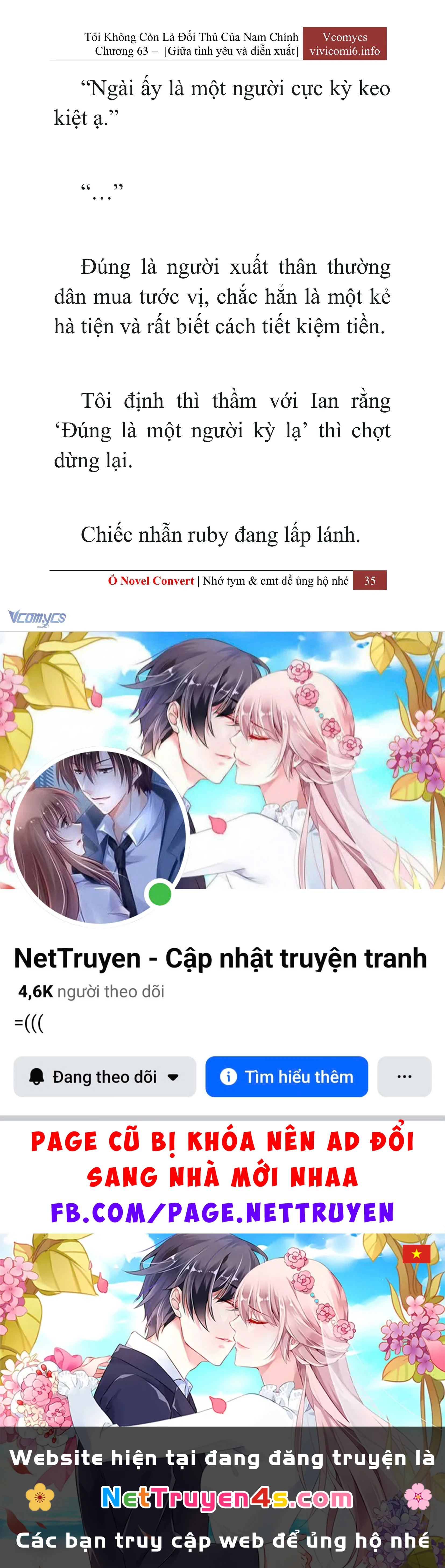 [Novel] Tôi Không Còn Là Đối Thủ Của Nam Chính Chapter  63 - 37