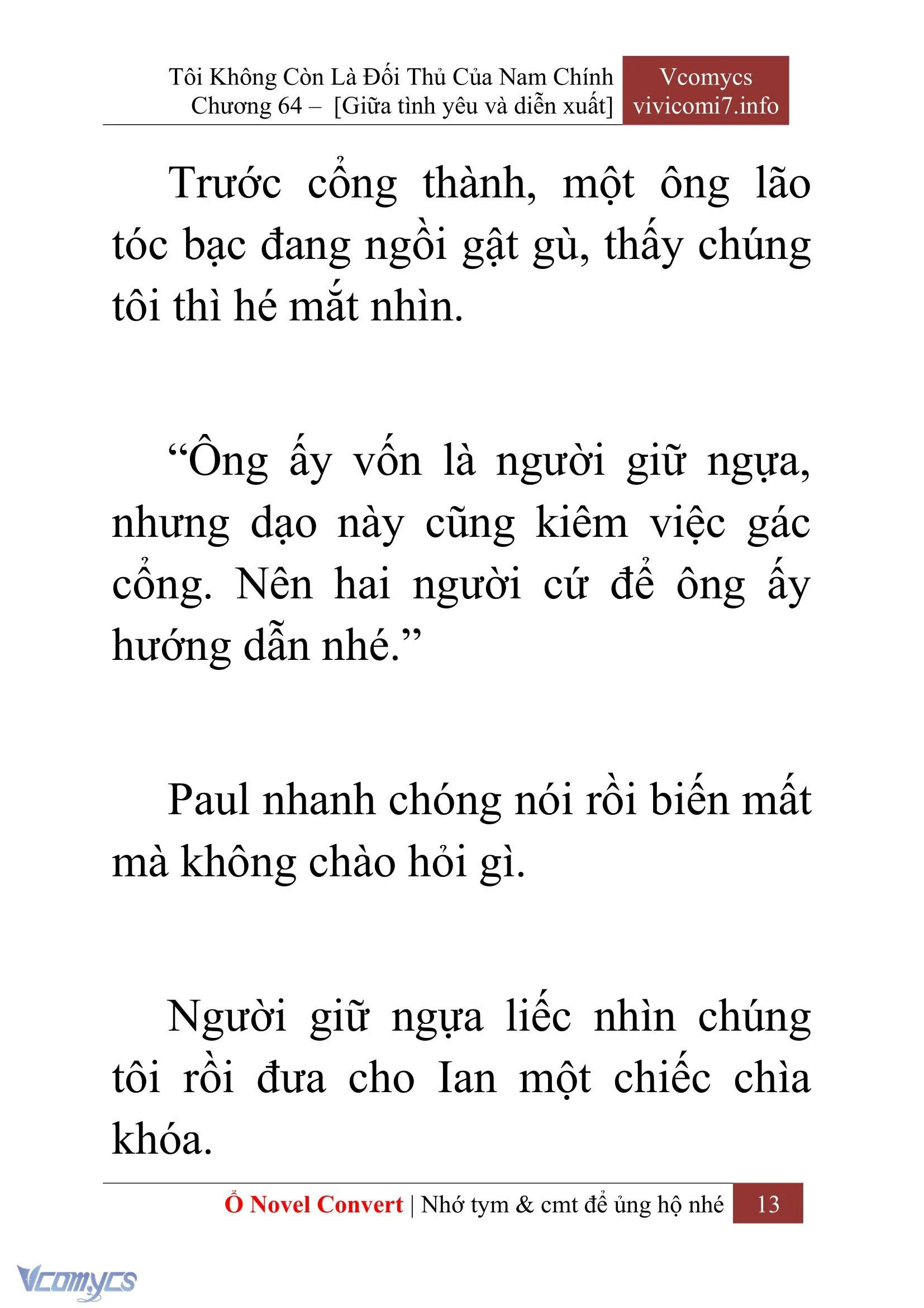 [Novel] Tôi Không Còn Là Đối Thủ Của Nam Chính Chapter  64 - 15