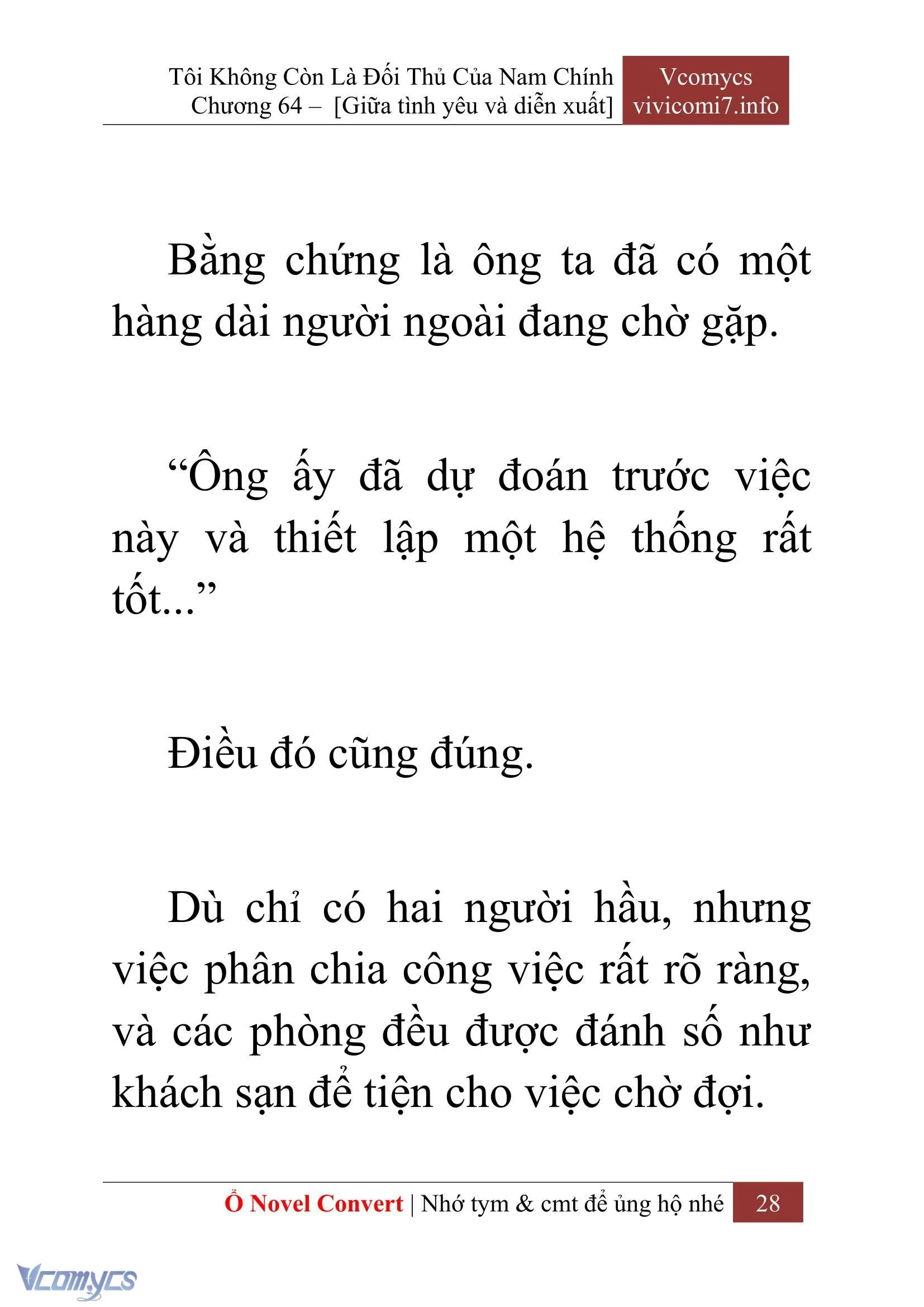 [Novel] Tôi Không Còn Là Đối Thủ Của Nam Chính Chapter  64 - 30