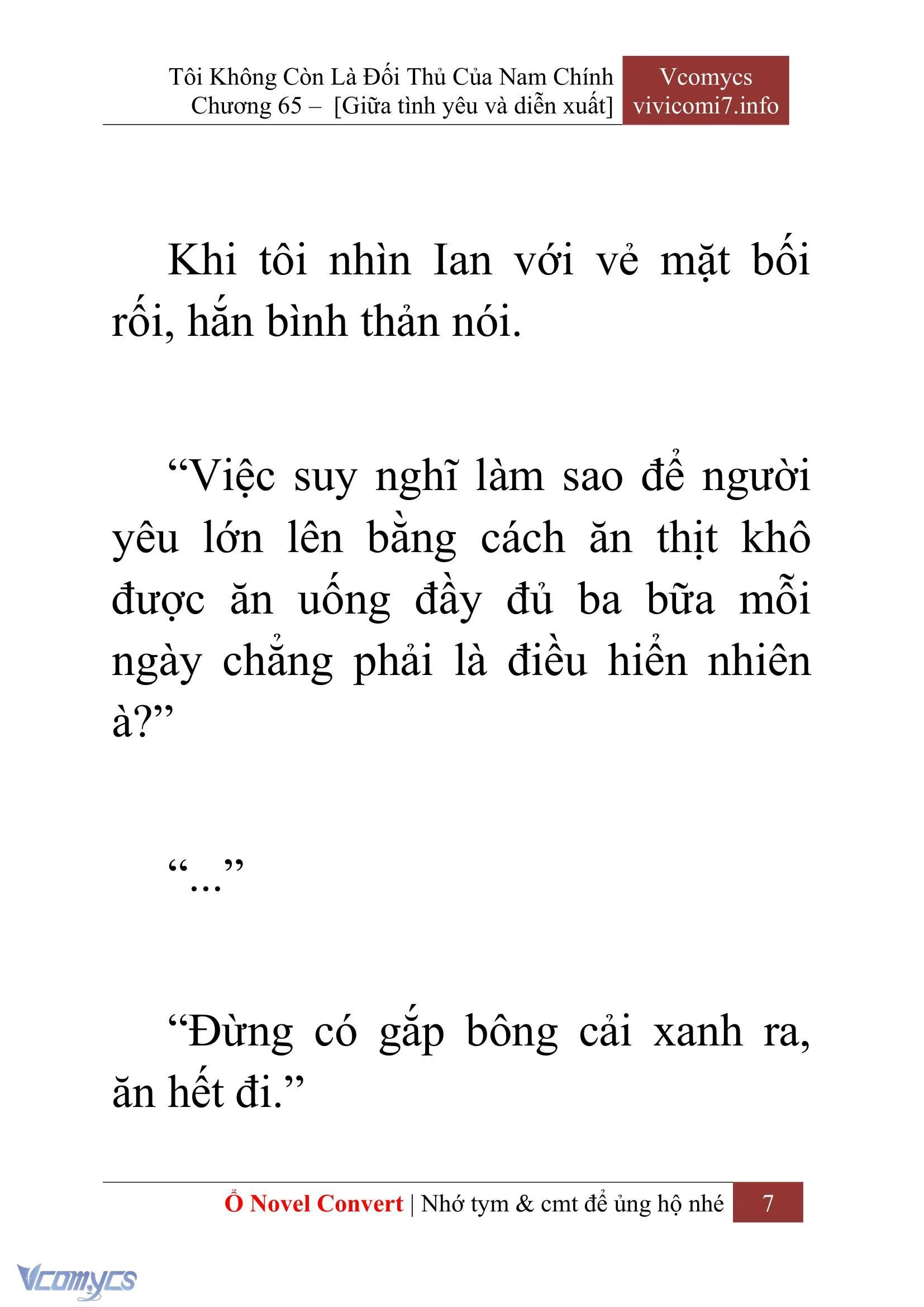 [Novel] Tôi Không Còn Là Đối Thủ Của Nam Chính Chapter  65 - 9