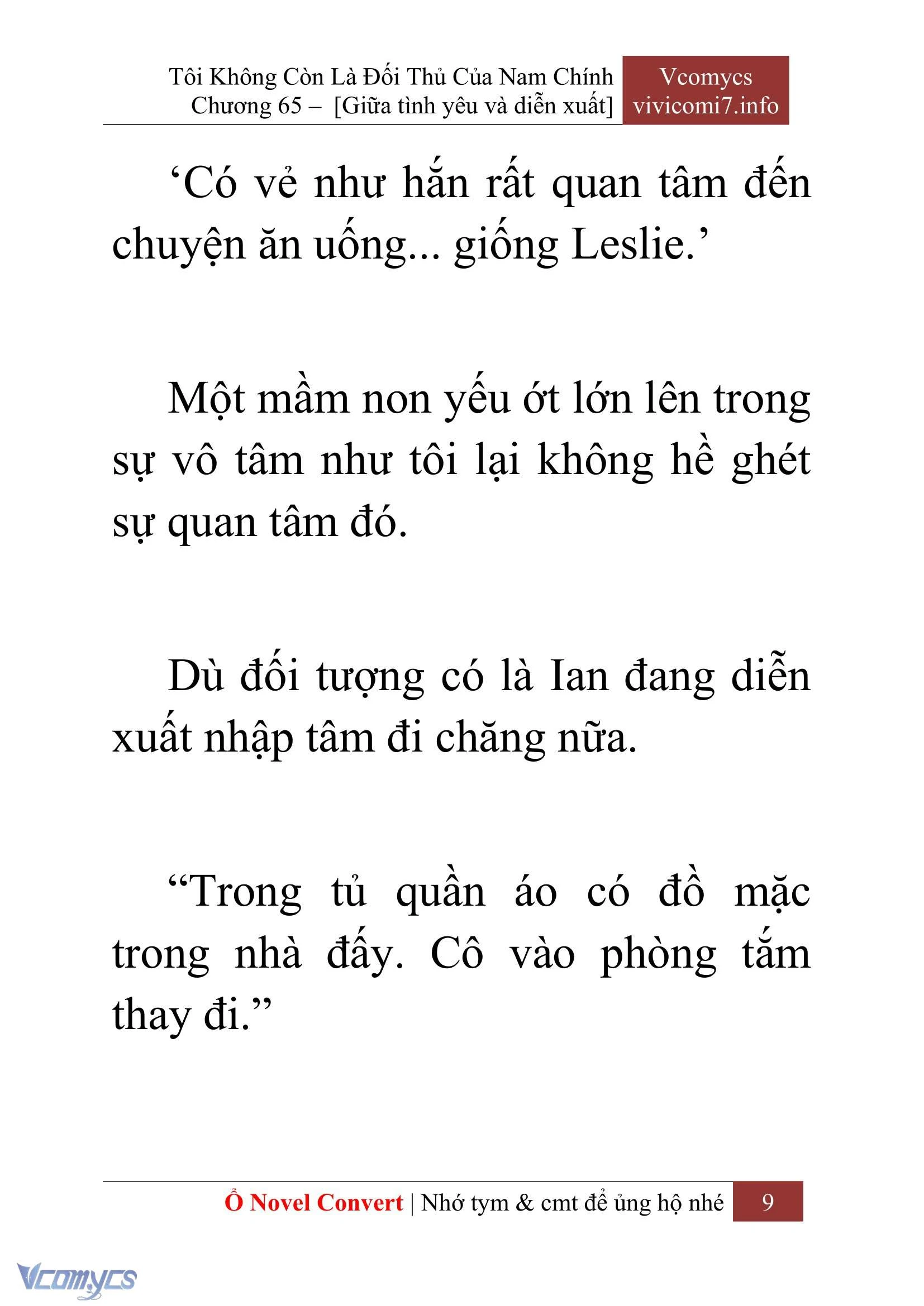 [Novel] Tôi Không Còn Là Đối Thủ Của Nam Chính Chapter  65 - 11
