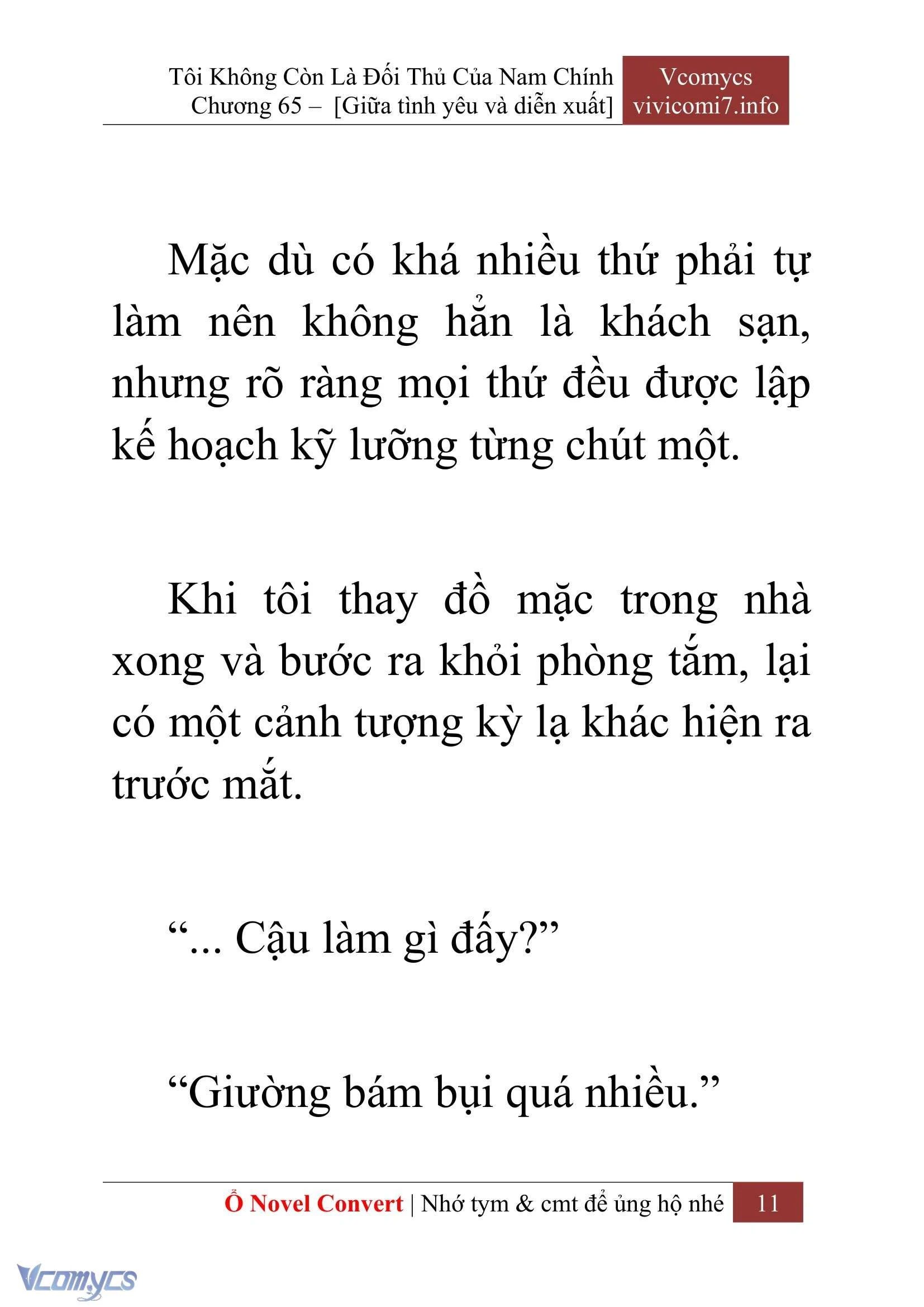 [Novel] Tôi Không Còn Là Đối Thủ Của Nam Chính Chapter  65 - 13