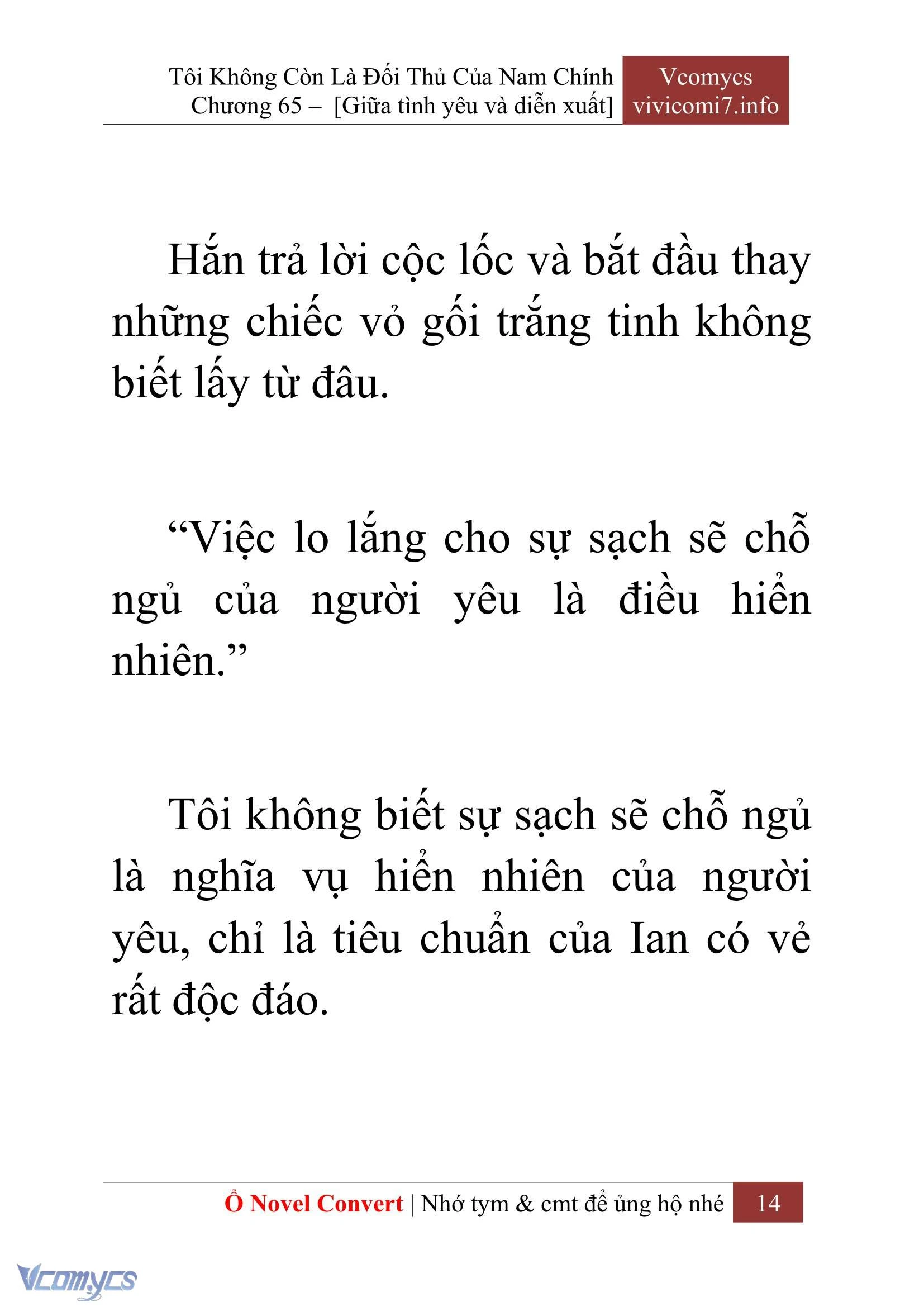 [Novel] Tôi Không Còn Là Đối Thủ Của Nam Chính Chapter  65 - 16