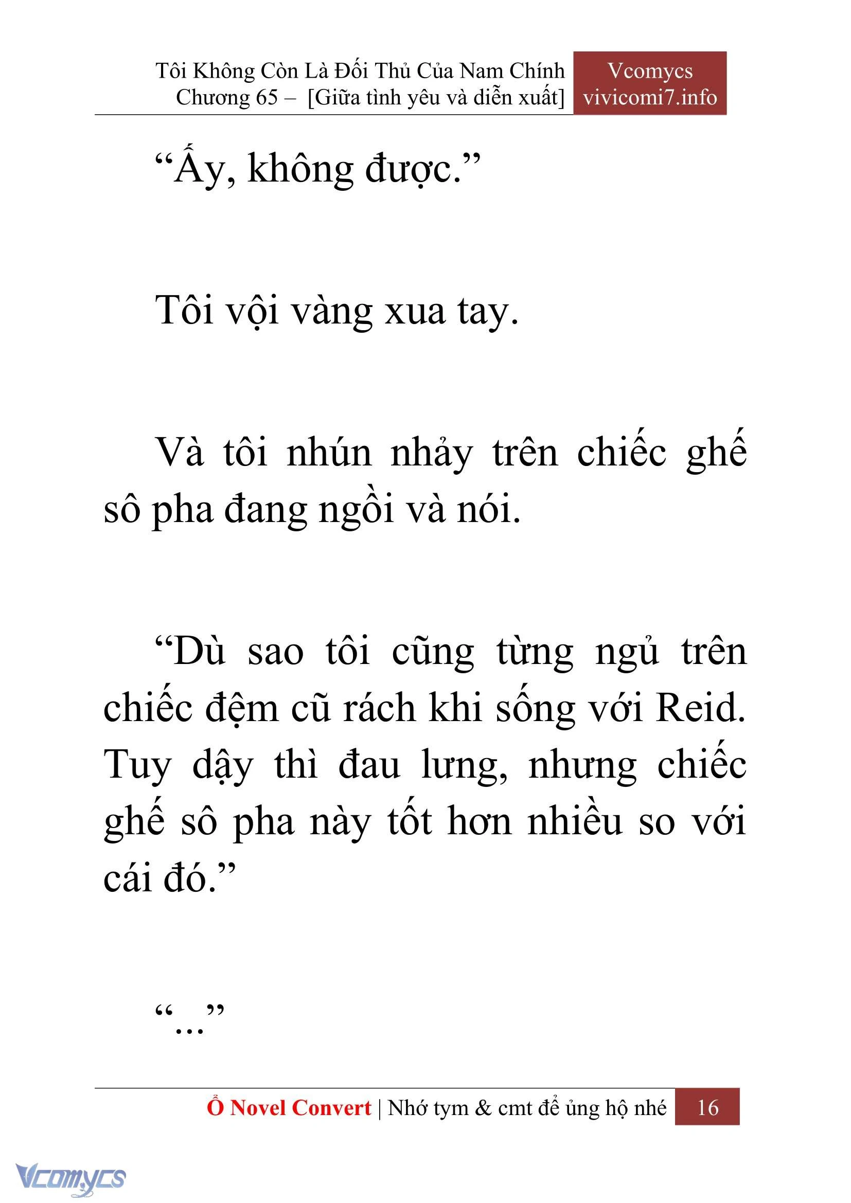 [Novel] Tôi Không Còn Là Đối Thủ Của Nam Chính Chapter  65 - 18