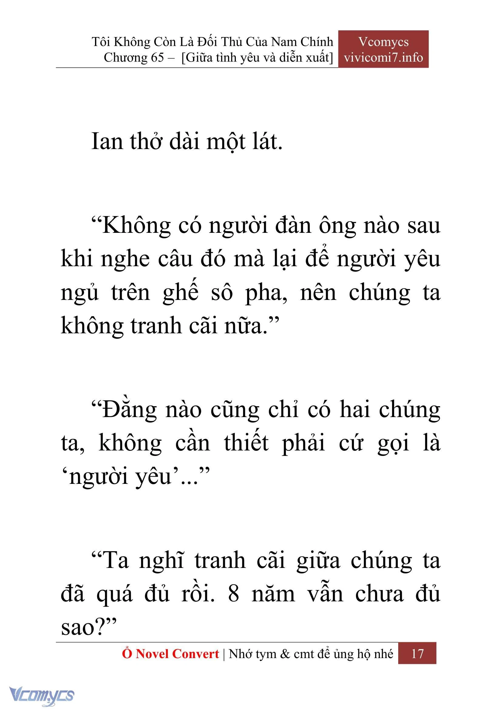 [Novel] Tôi Không Còn Là Đối Thủ Của Nam Chính Chapter  65 - 19