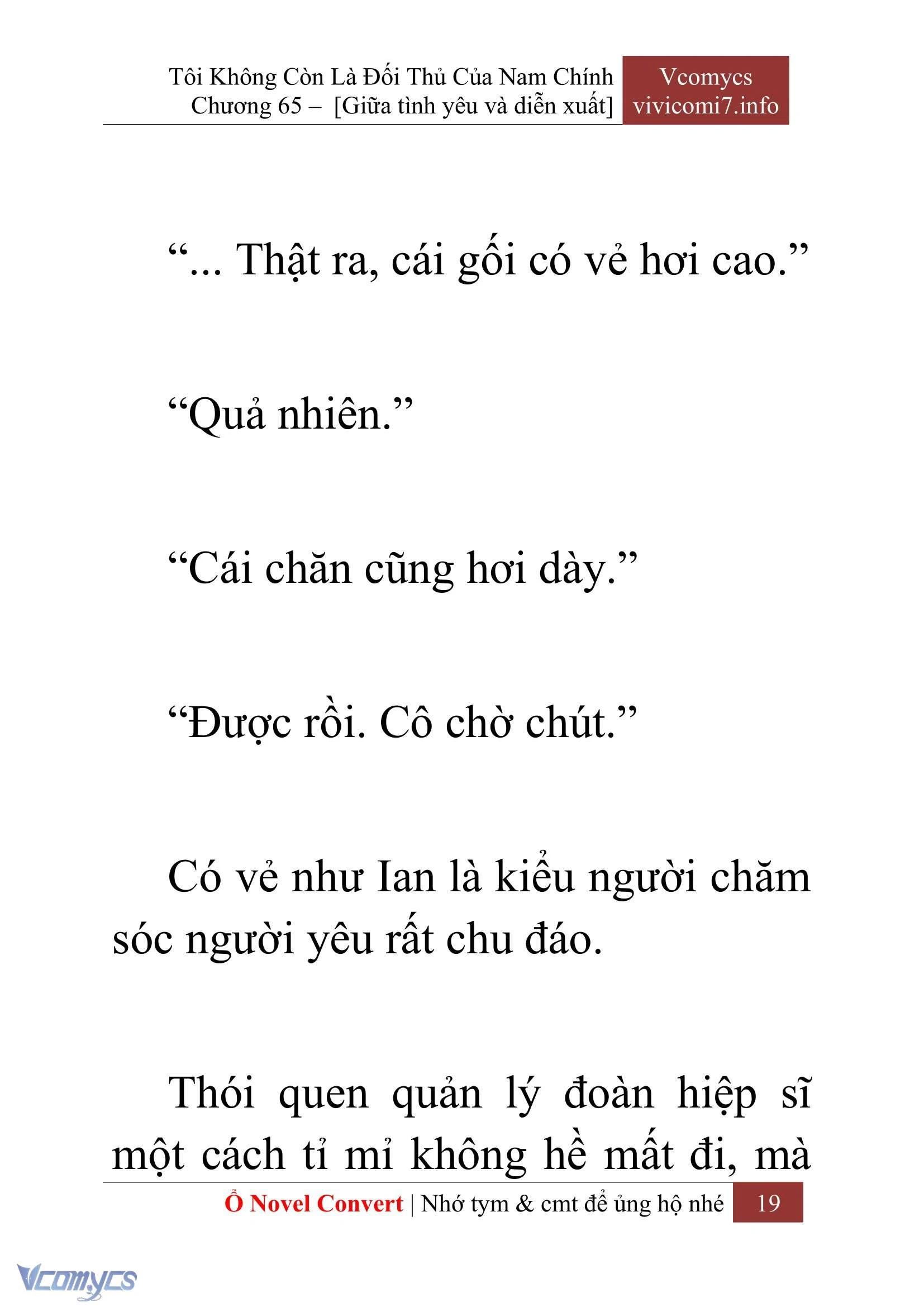 [Novel] Tôi Không Còn Là Đối Thủ Của Nam Chính Chapter  65 - 21