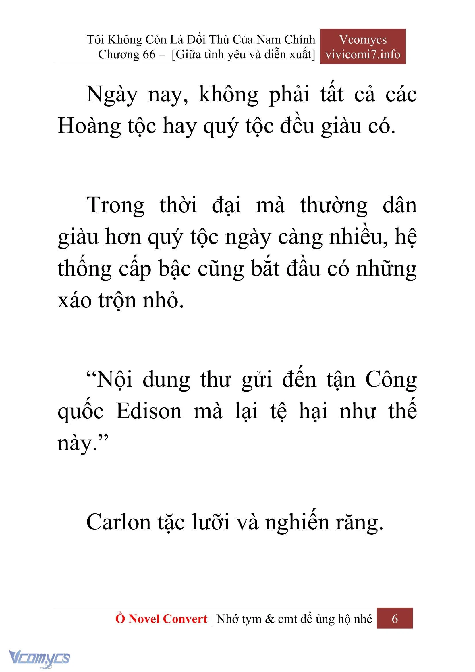 [Novel] Tôi Không Còn Là Đối Thủ Của Nam Chính Chapter  66 - 8