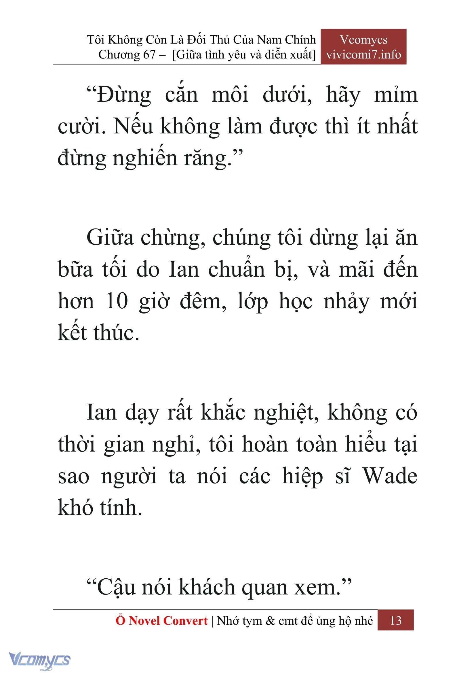 [Novel] Tôi Không Còn Là Đối Thủ Của Nam Chính Chapter  67 - 15