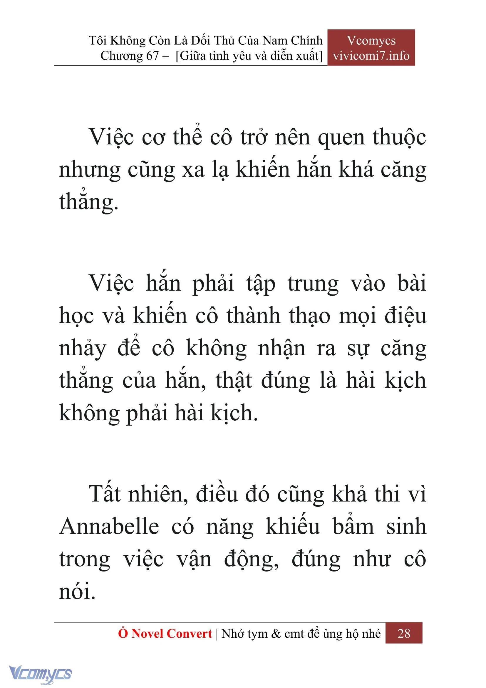[Novel] Tôi Không Còn Là Đối Thủ Của Nam Chính Chapter  67 - 30