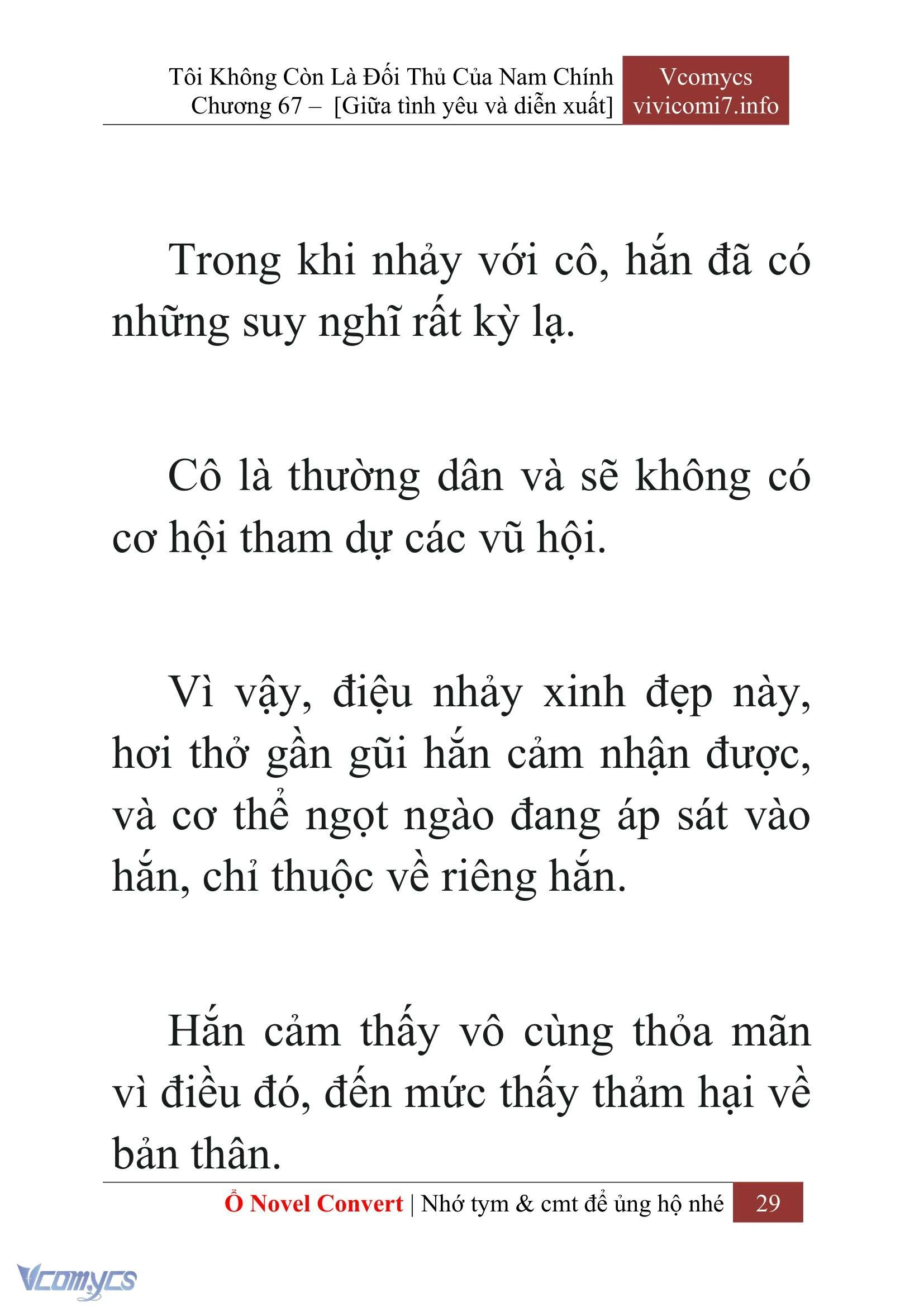 [Novel] Tôi Không Còn Là Đối Thủ Của Nam Chính Chapter  67 - 31