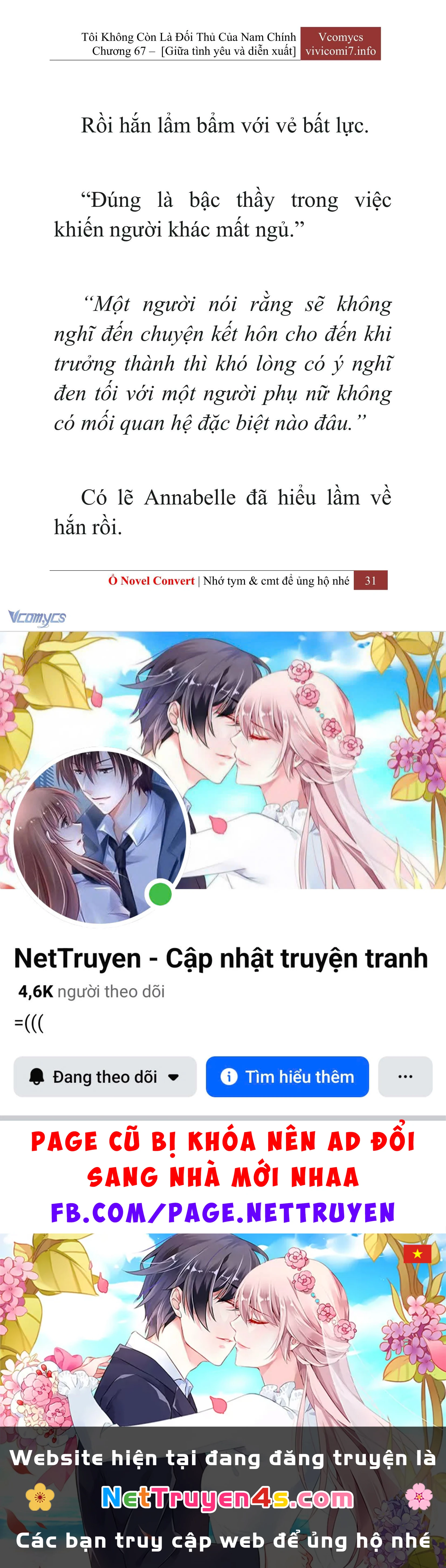 [Novel] Tôi Không Còn Là Đối Thủ Của Nam Chính Chapter  67 - 33