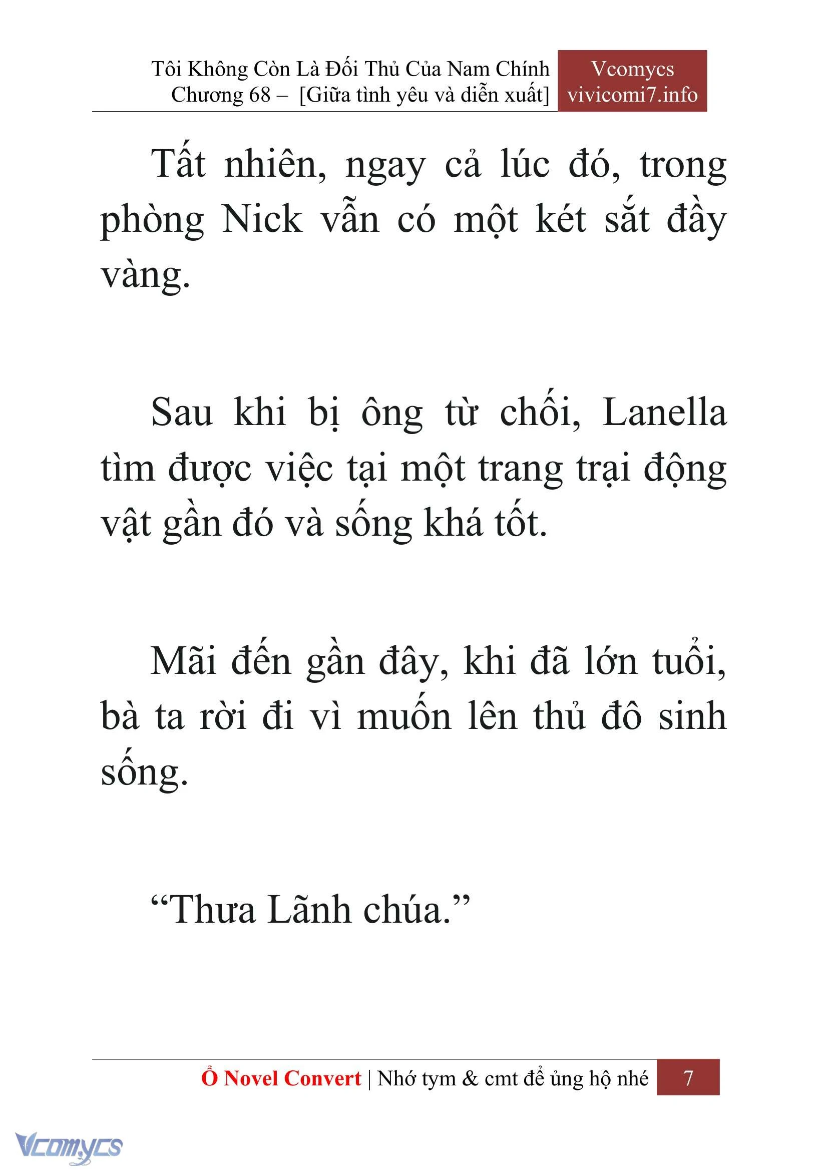 [Novel] Tôi Không Còn Là Đối Thủ Của Nam Chính Chapter  68 - 9