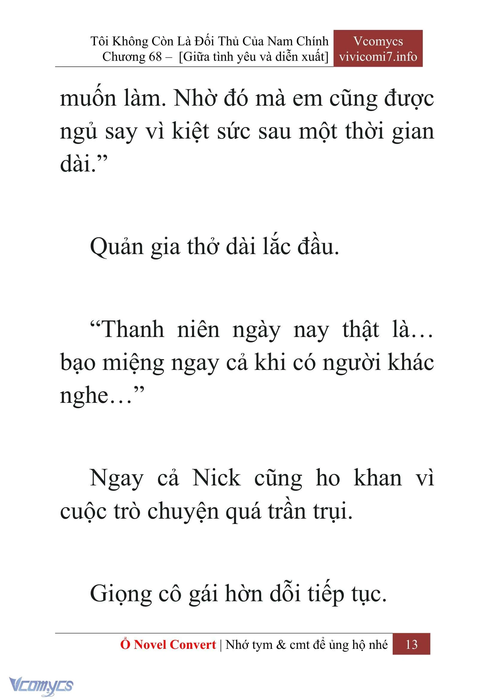 [Novel] Tôi Không Còn Là Đối Thủ Của Nam Chính Chapter  68 - 15
