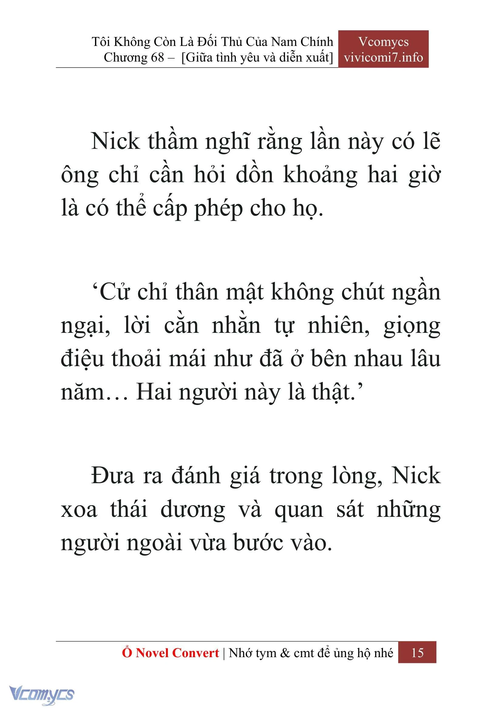 [Novel] Tôi Không Còn Là Đối Thủ Của Nam Chính Chapter  68 - 17