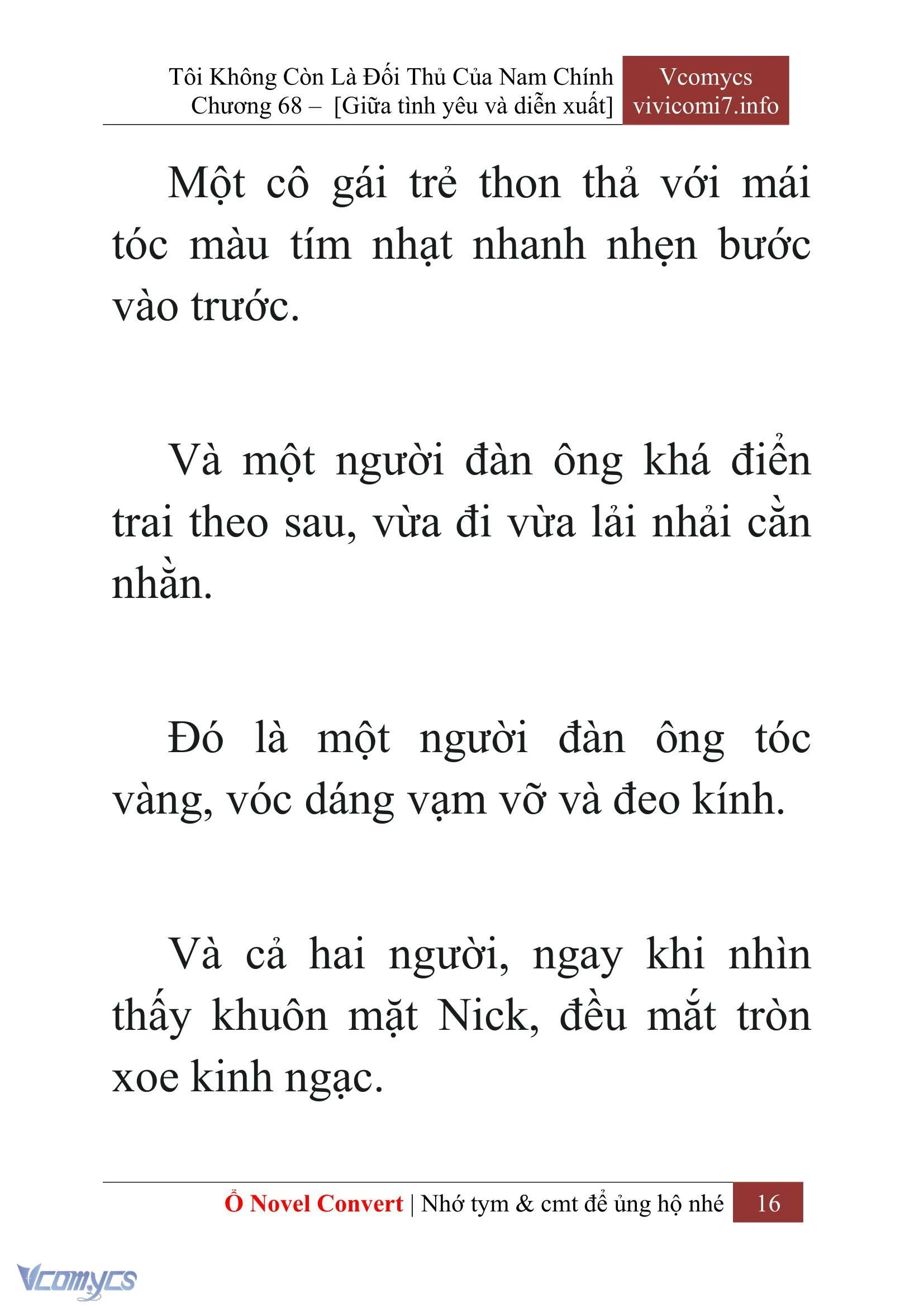 [Novel] Tôi Không Còn Là Đối Thủ Của Nam Chính Chapter  68 - 18