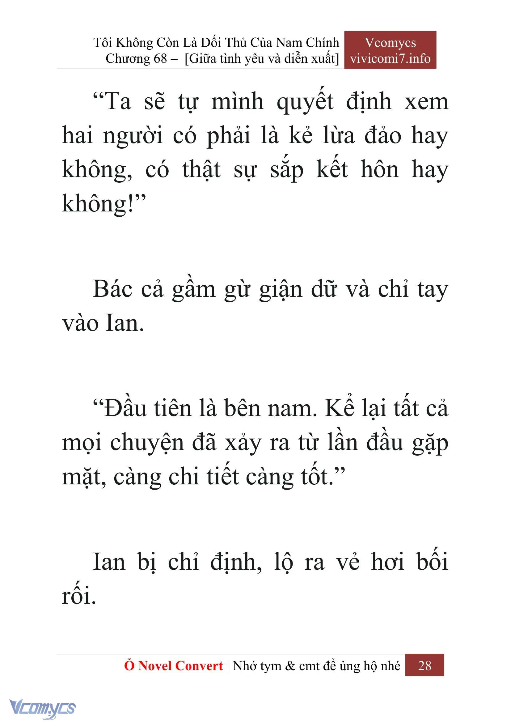 [Novel] Tôi Không Còn Là Đối Thủ Của Nam Chính Chapter  68 - 30