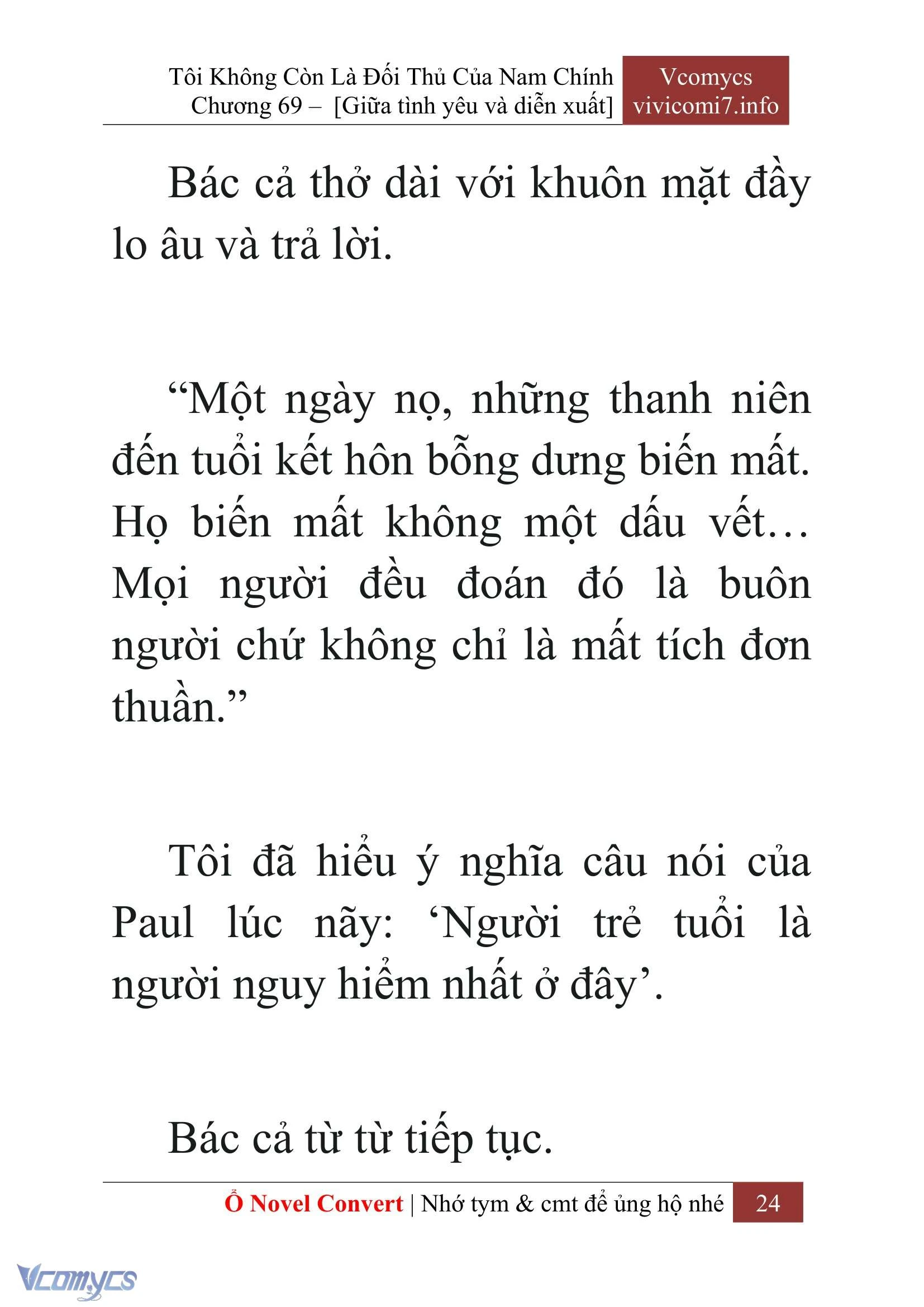 [Novel] Tôi Không Còn Là Đối Thủ Của Nam Chính Chapter  69 - 26