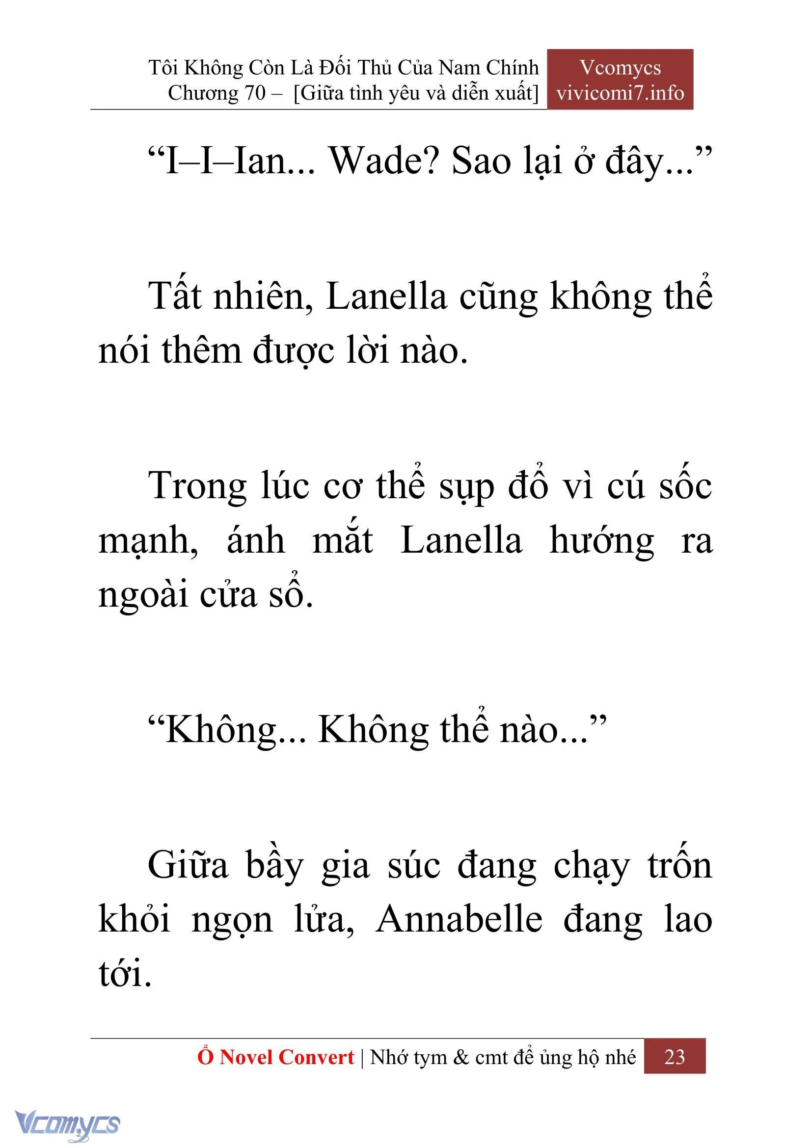 [Novel] Tôi Không Còn Là Đối Thủ Của Nam Chính Chapter  70 - 25