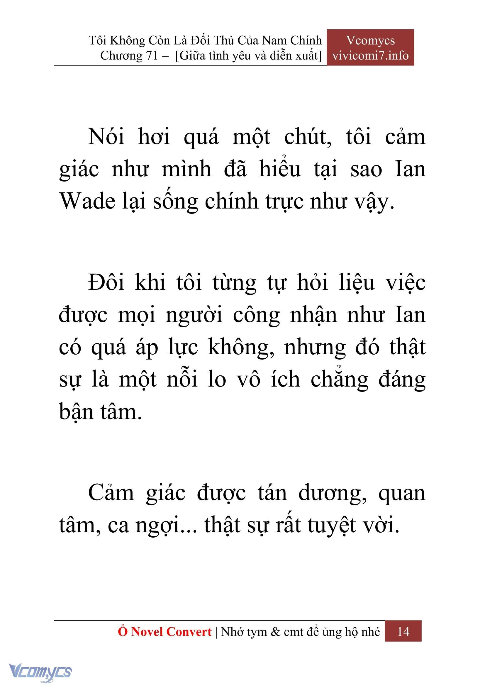 [Novel] Tôi Không Còn Là Đối Thủ Của Nam Chính Chapter  71 - 16