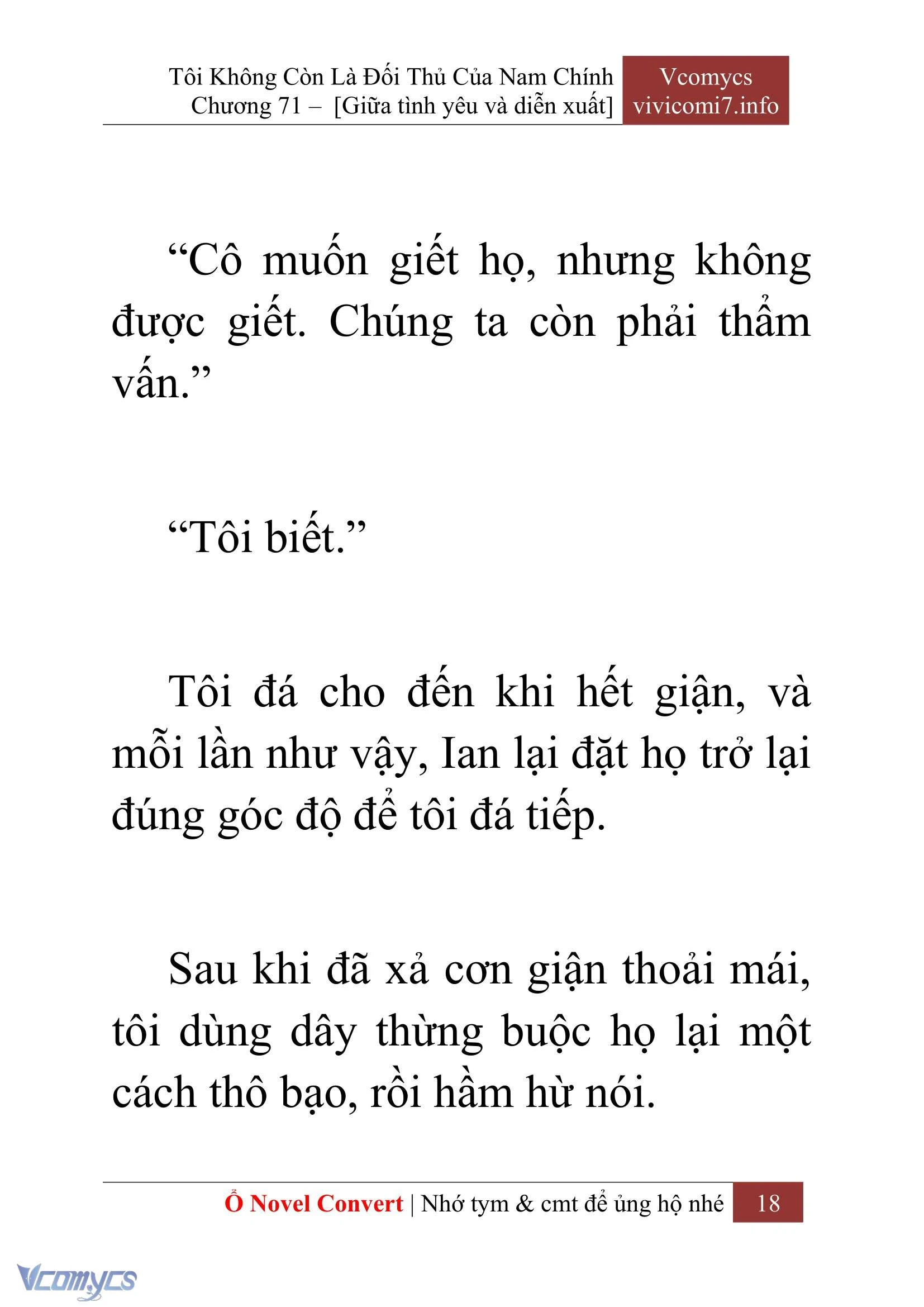[Novel] Tôi Không Còn Là Đối Thủ Của Nam Chính Chapter  71 - 20