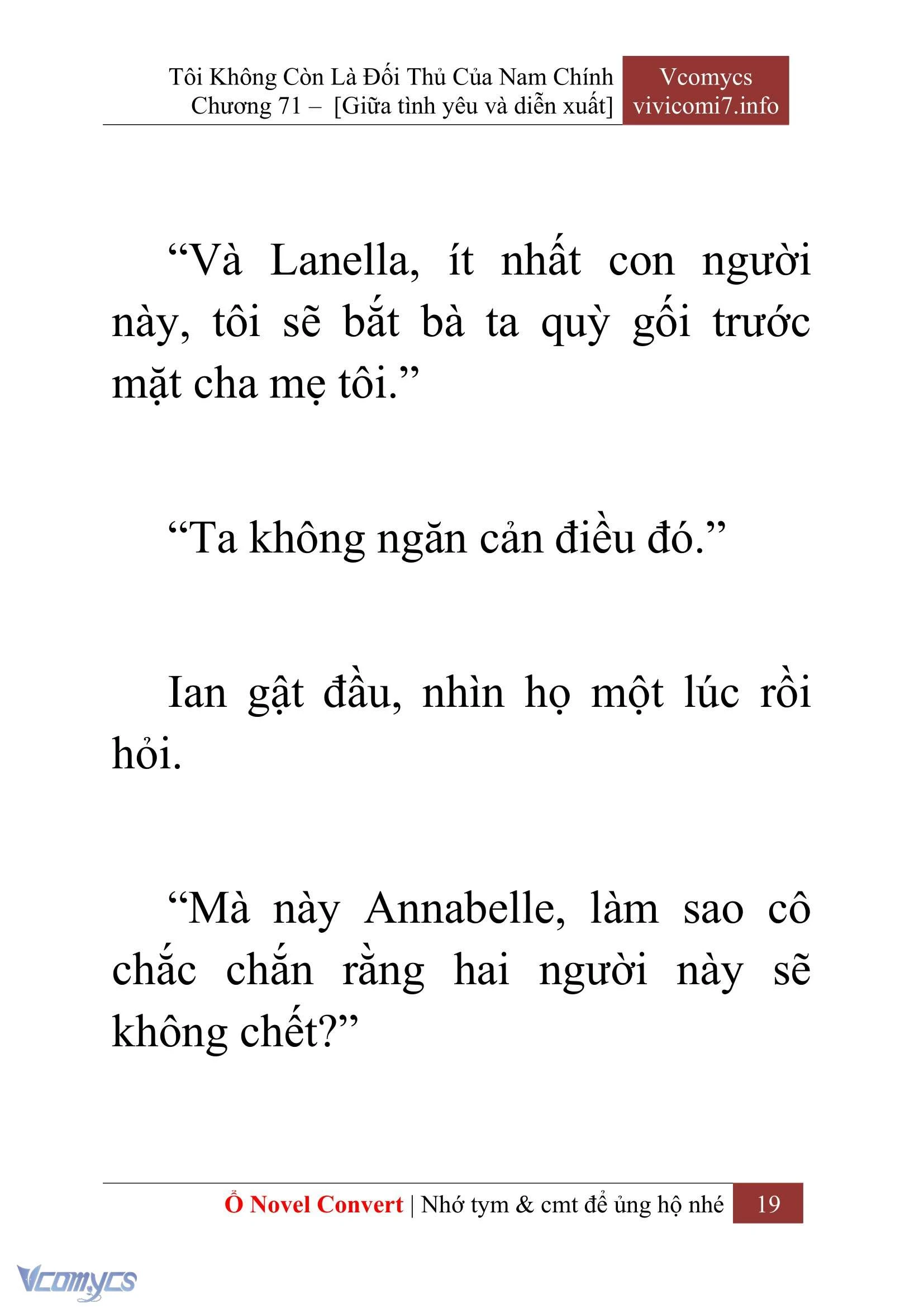 [Novel] Tôi Không Còn Là Đối Thủ Của Nam Chính Chapter  71 - 21
