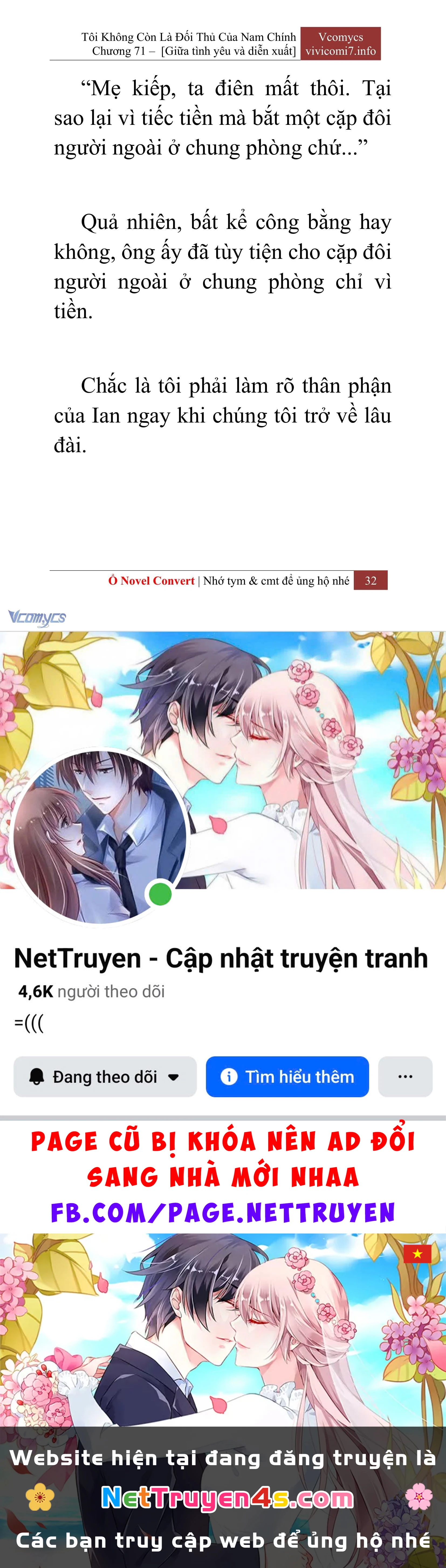 [Novel] Tôi Không Còn Là Đối Thủ Của Nam Chính Chapter  71 - 34