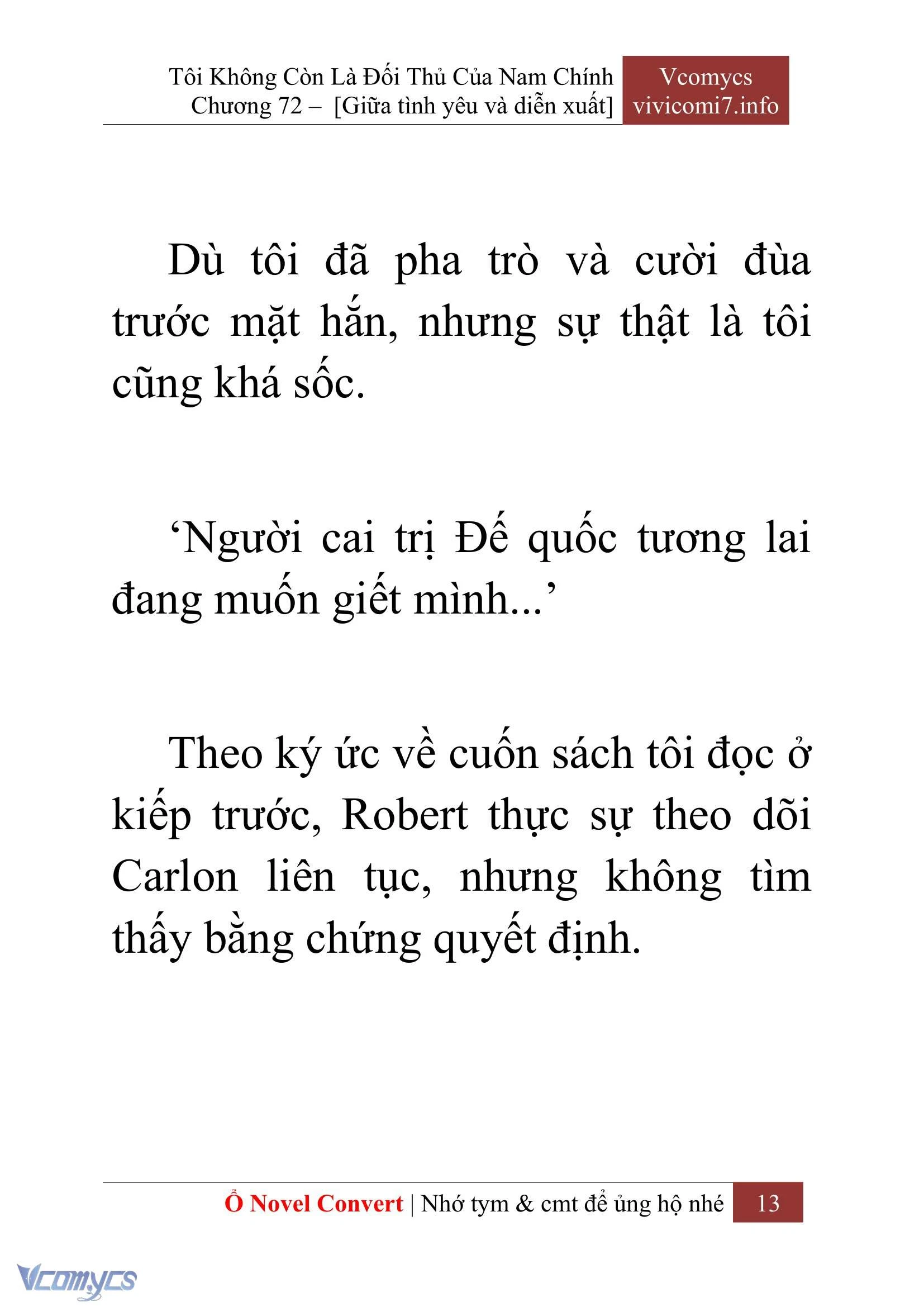 [Novel] Tôi Không Còn Là Đối Thủ Của Nam Chính Chapter  72 - 15