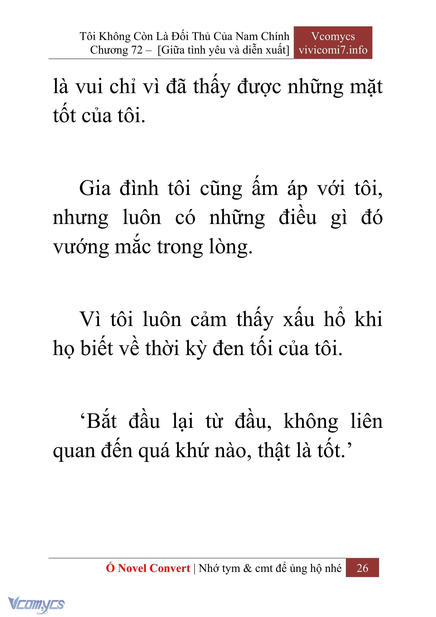 [Novel] Tôi Không Còn Là Đối Thủ Của Nam Chính Chapter  72 - 28