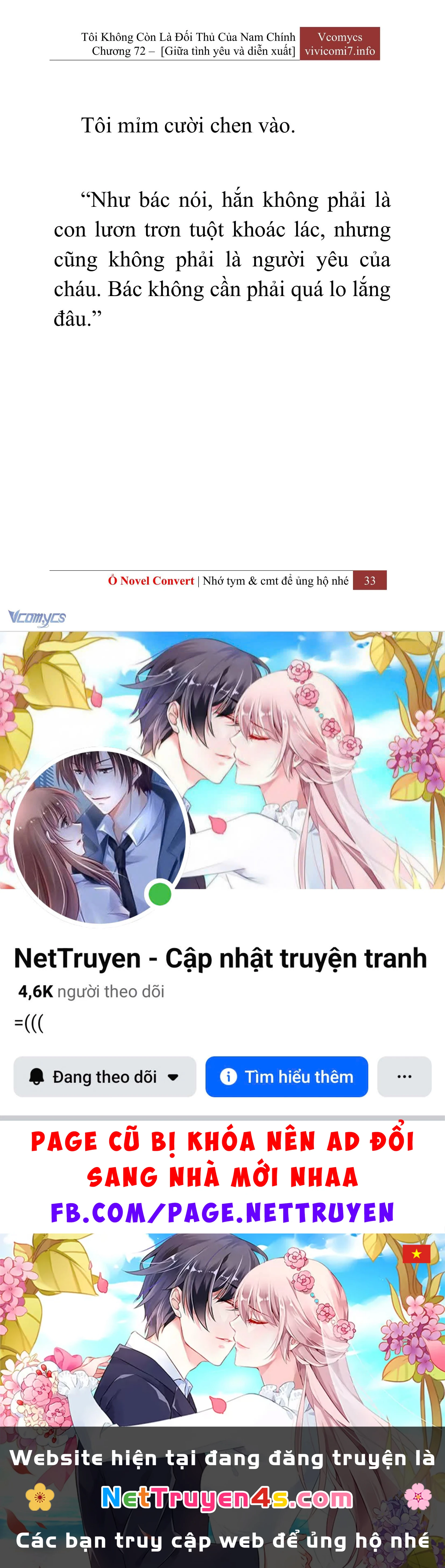 [Novel] Tôi Không Còn Là Đối Thủ Của Nam Chính Chapter  72 - 35