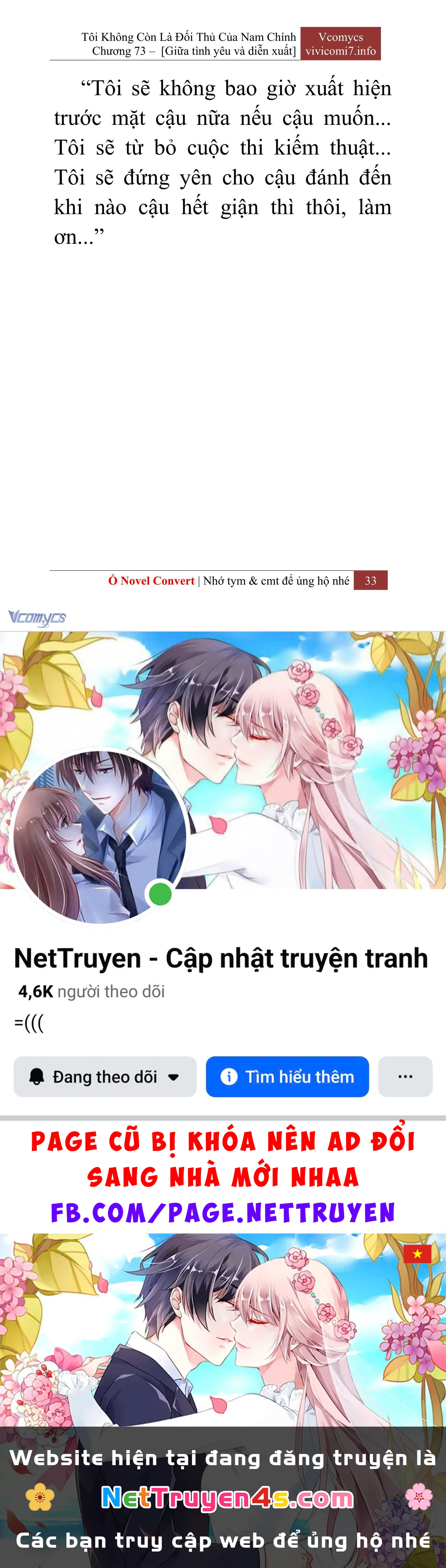 [Novel] Tôi Không Còn Là Đối Thủ Của Nam Chính Chapter  73 - 35