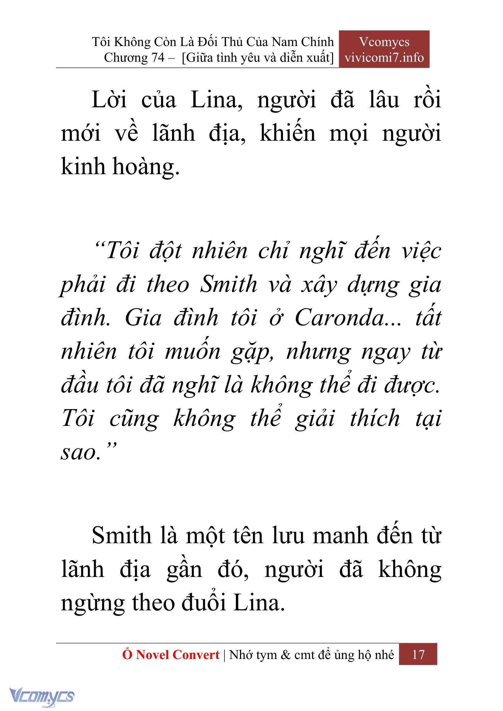 [Novel] Tôi Không Còn Là Đối Thủ Của Nam Chính Chapter  74 - 19