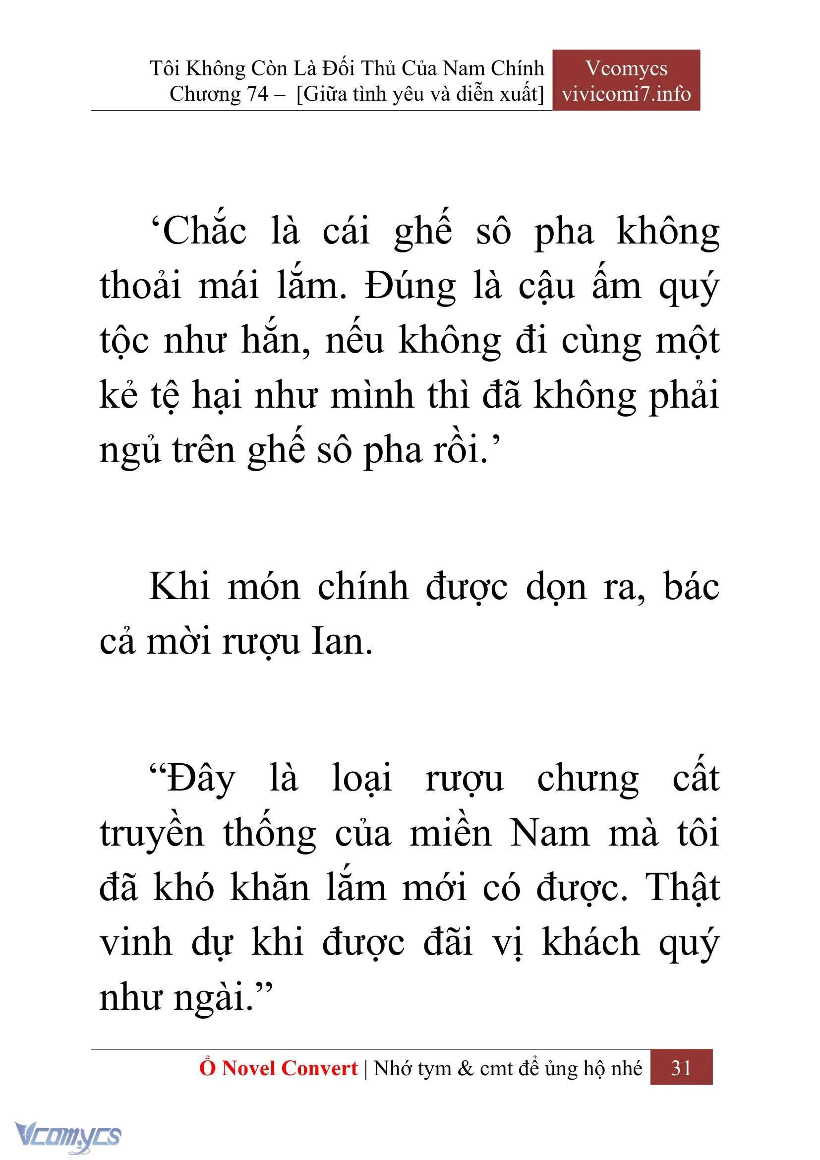 [Novel] Tôi Không Còn Là Đối Thủ Của Nam Chính Chapter  74 - 33