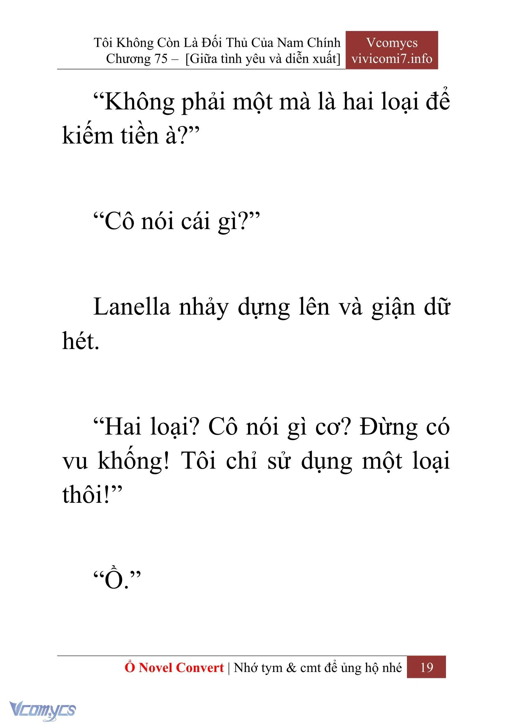 [Novel] Tôi Không Còn Là Đối Thủ Của Nam Chính Chapter  75 - 21