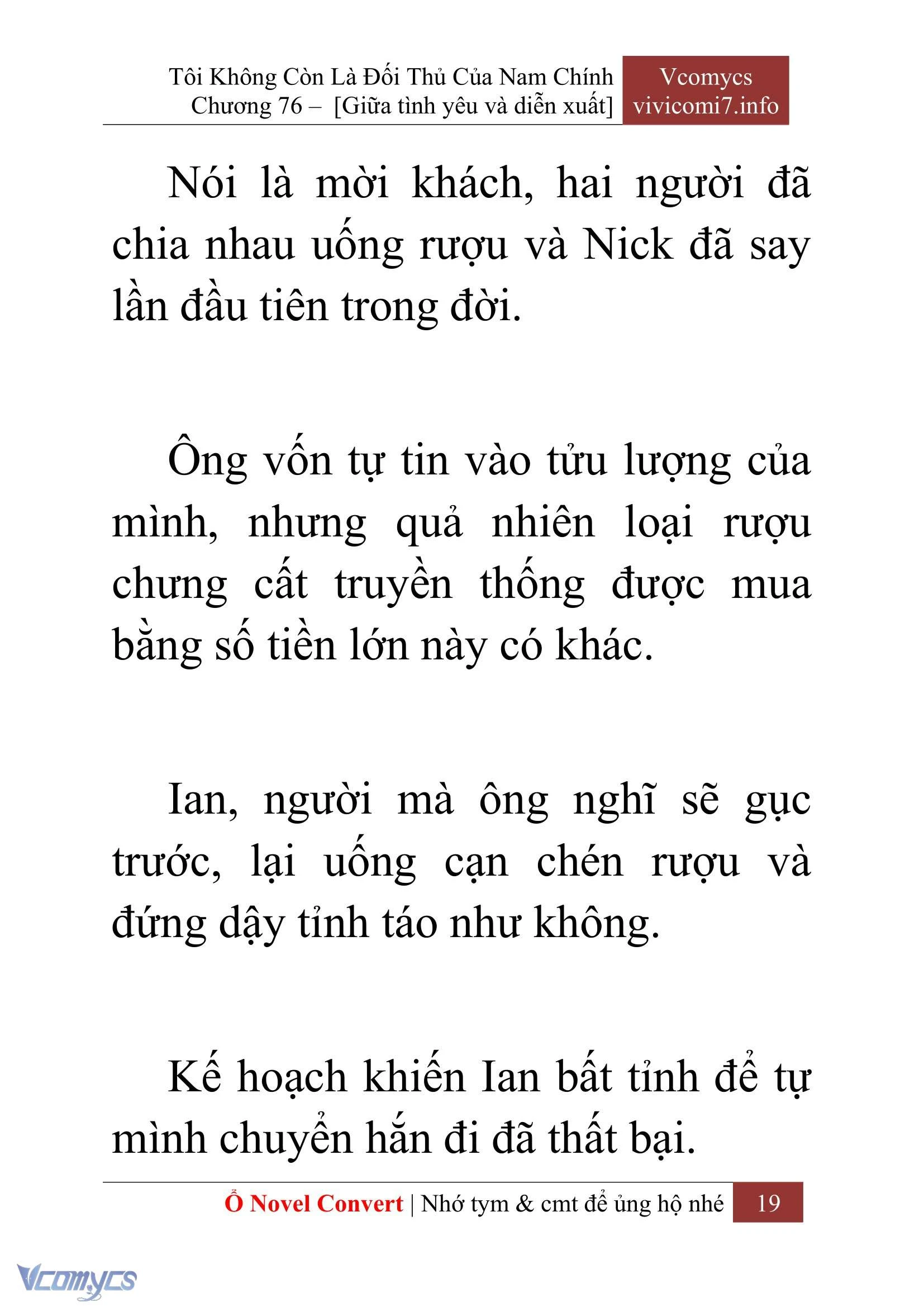 [Novel] Tôi Không Còn Là Đối Thủ Của Nam Chính Chapter  76 - 21