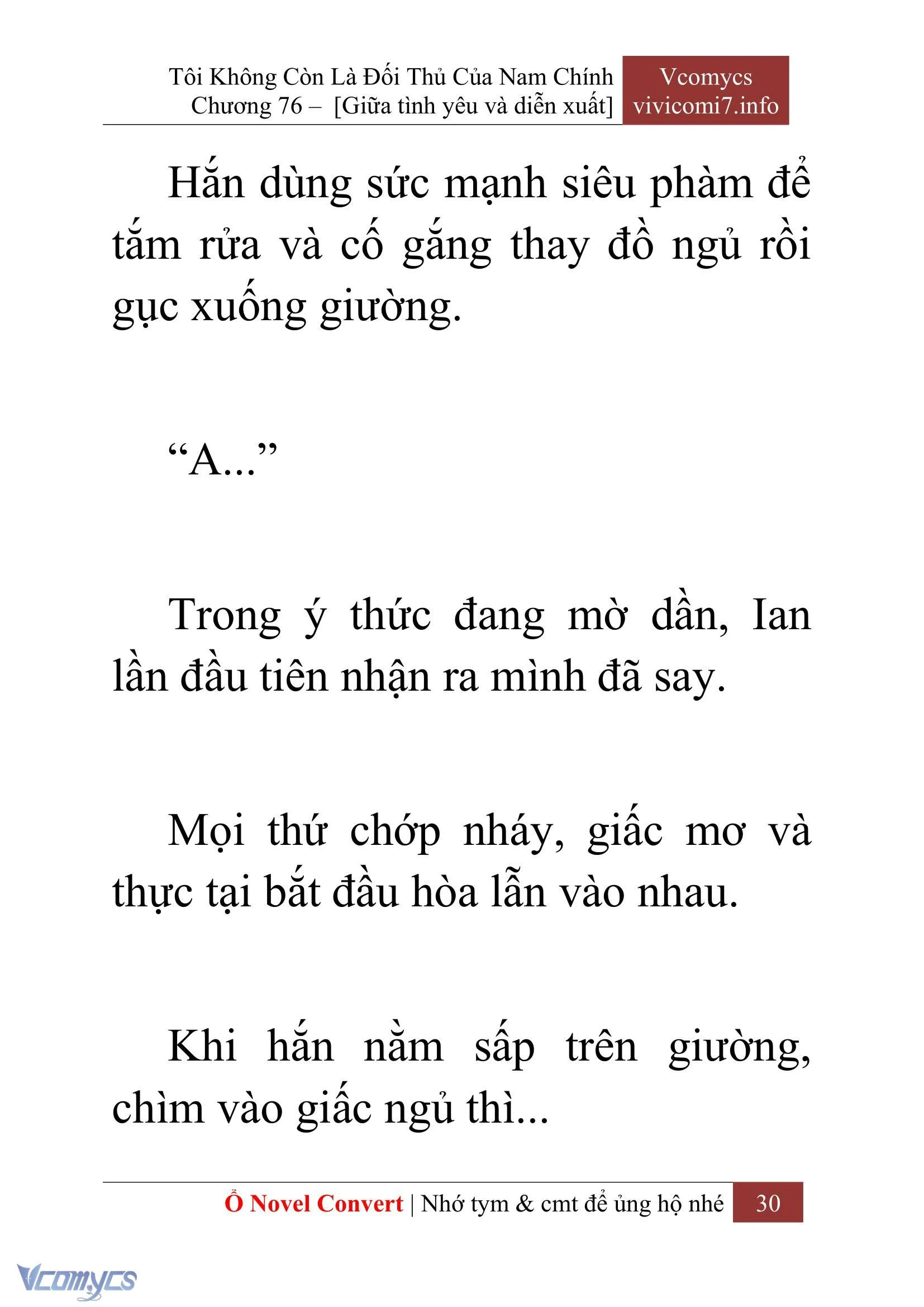 [Novel] Tôi Không Còn Là Đối Thủ Của Nam Chính Chapter  76 - 32